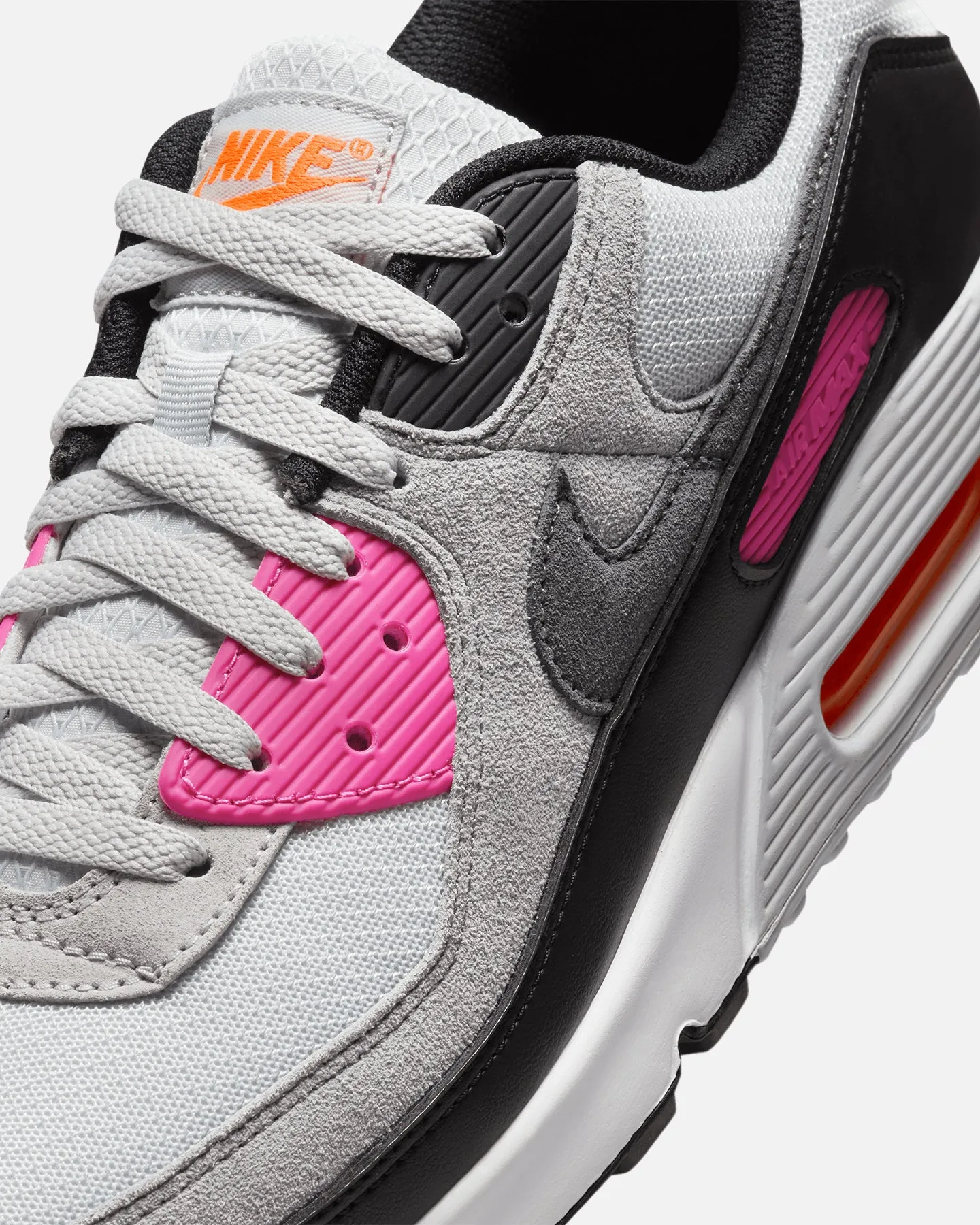 Nike Air Max 90 Pure Platinum/Alchemy Pink Ankle Support Skin Soft
