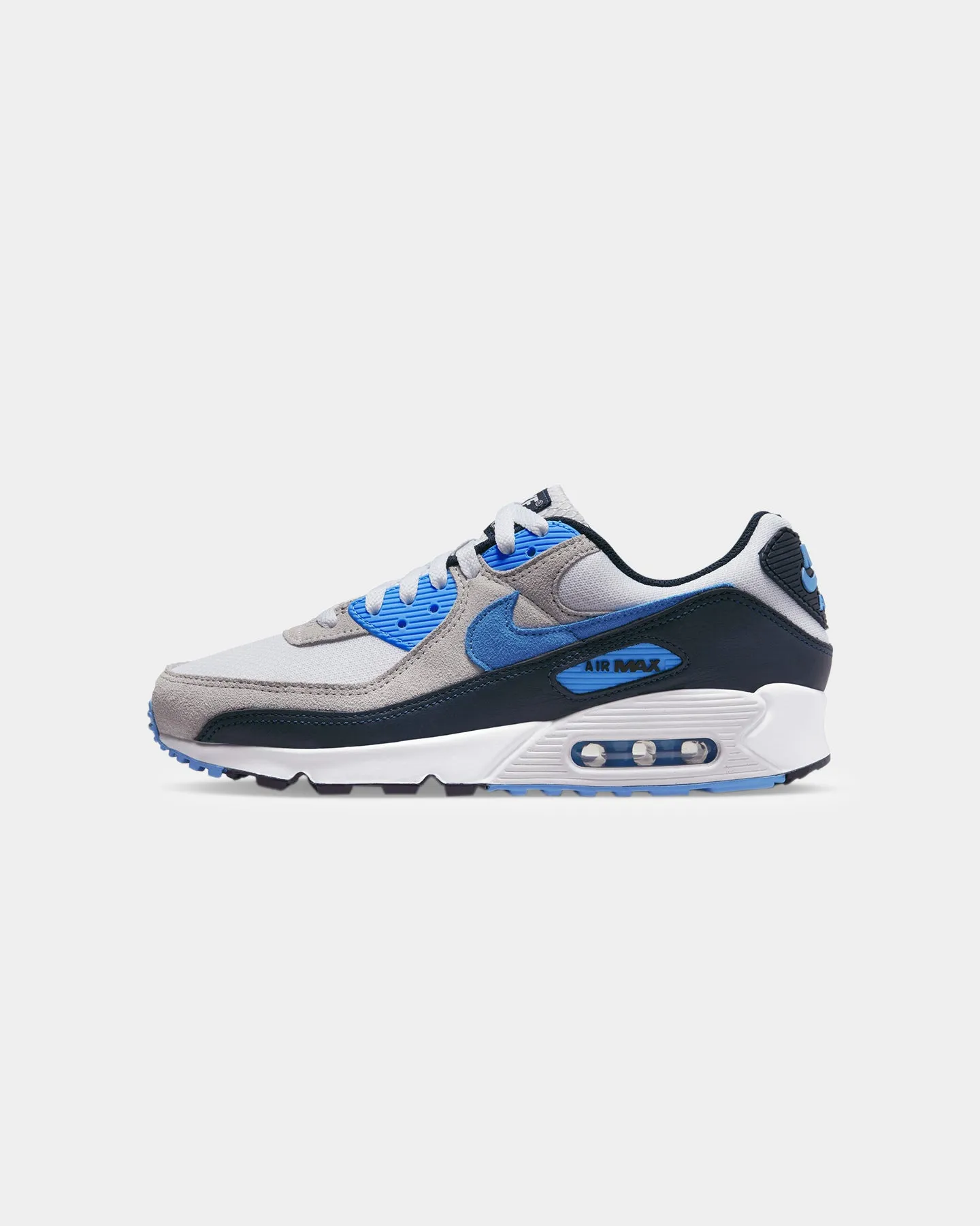 Nike Air Max 90 White/University Blue Gym Quick