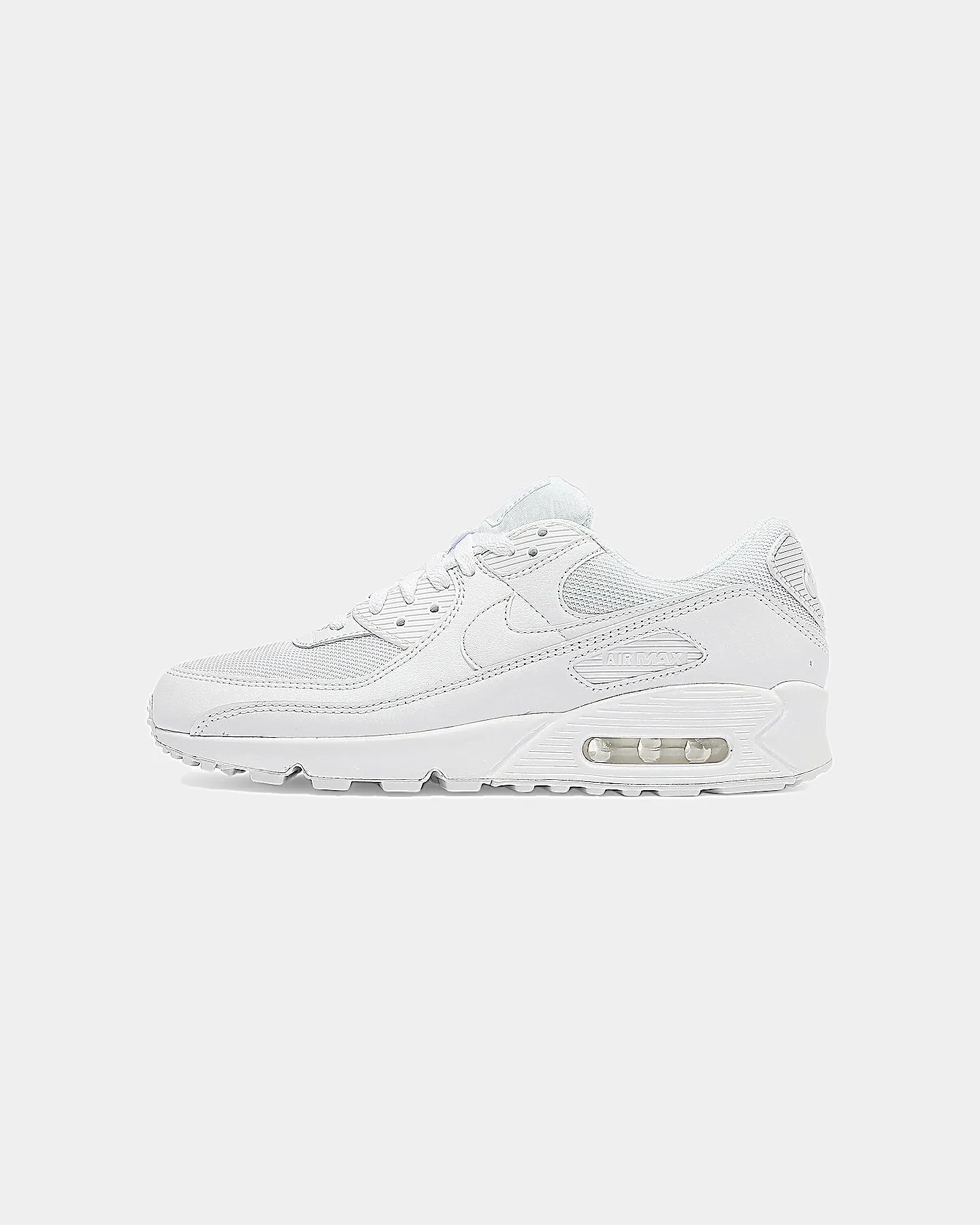Free Pace Nike Air Max 90 White/White/Grey