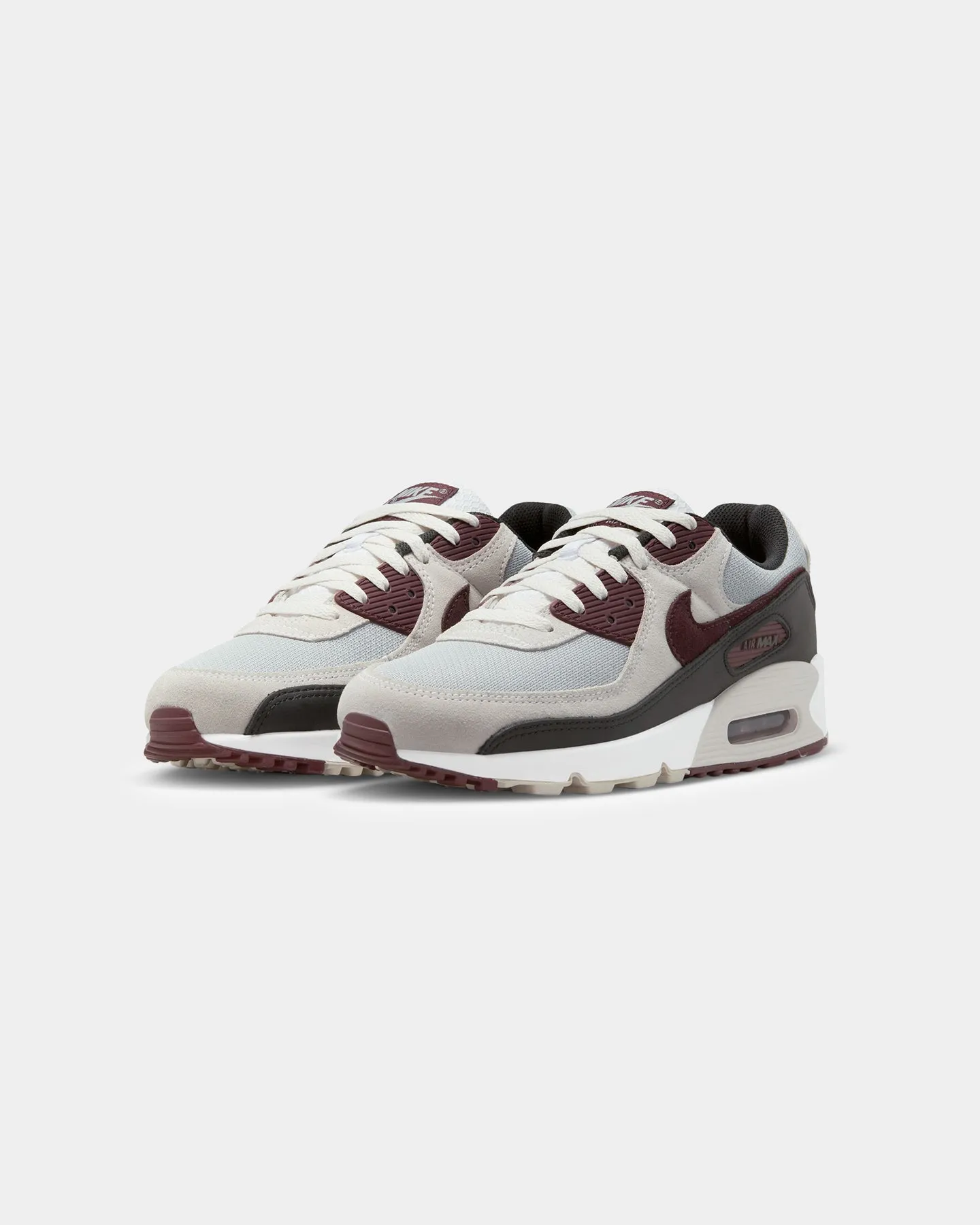Nike Air Max 90 Wolf Grey/Burgundy Low Profile Space Vibe