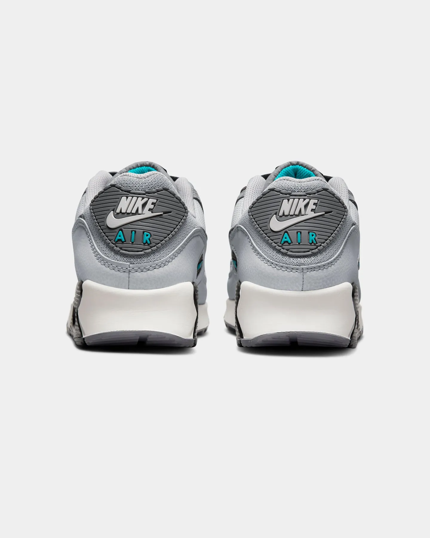 Stone Gray Heel Safe Nike Air Max 90 Wolf Grey/Cool Grey/Summit White