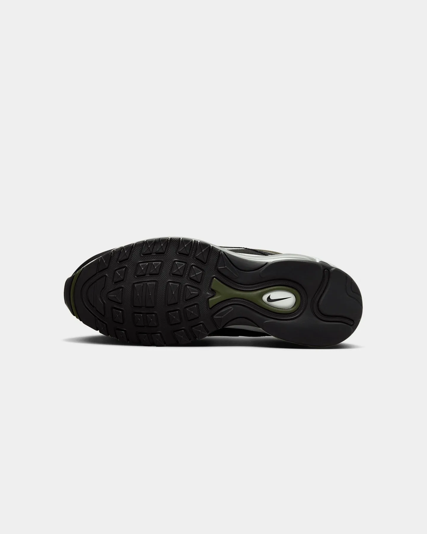 Comfort Fit Nike Air Max 97 Medium Olive/Light Silver