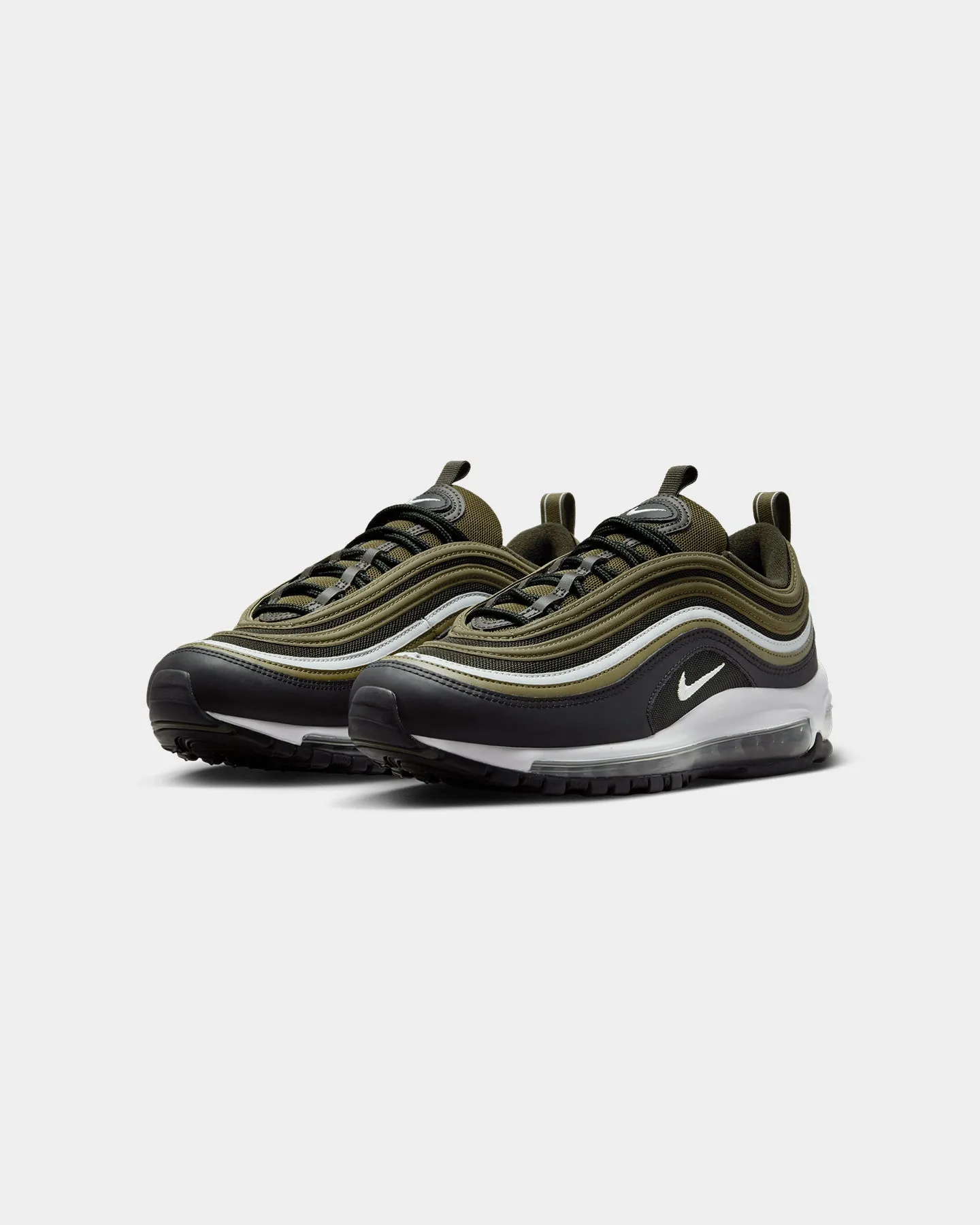 Comfort Padding Easy Flow Nike Air Max 97 Medium Olive/Light Silver