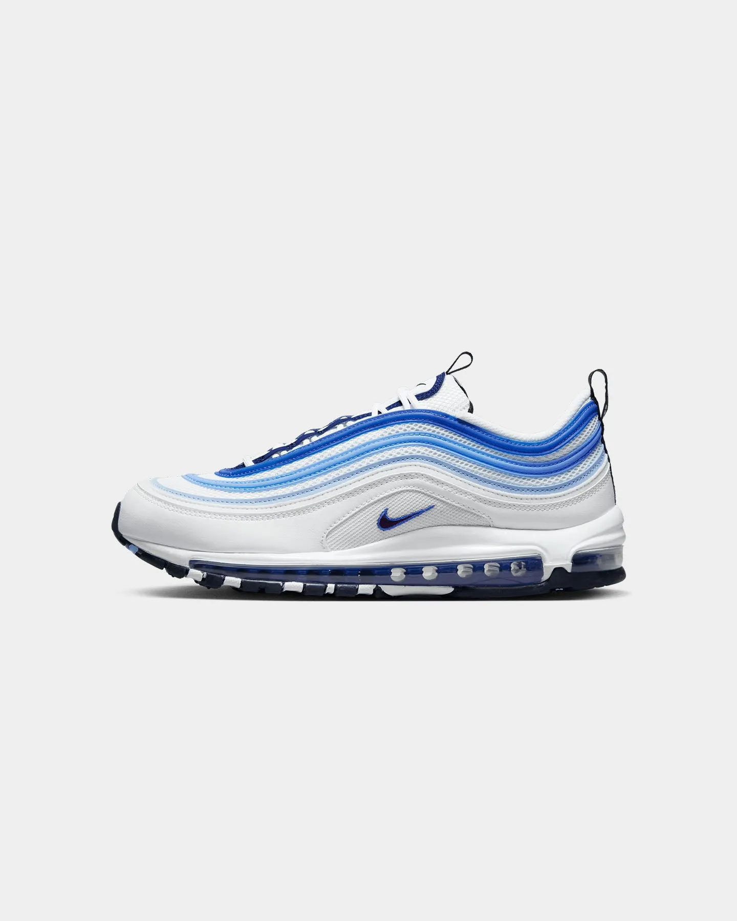 Retro Core Soul Step Nike Air Max 97 White/Black- Psychic Blue-University Blue
