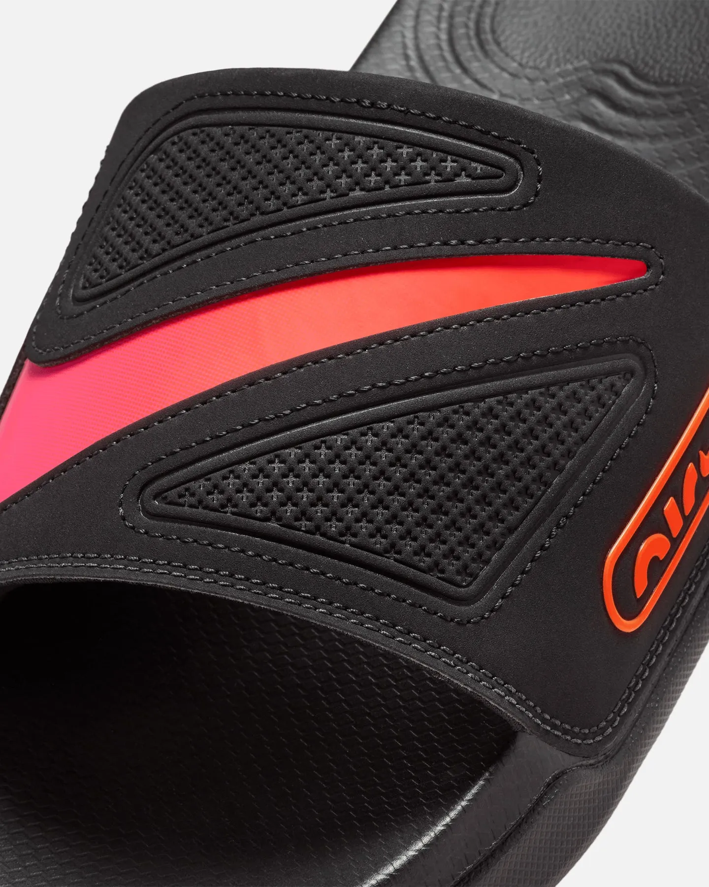Curve Hug Lace Up Nike Air Max Cirro Slides Black/Racer Pink