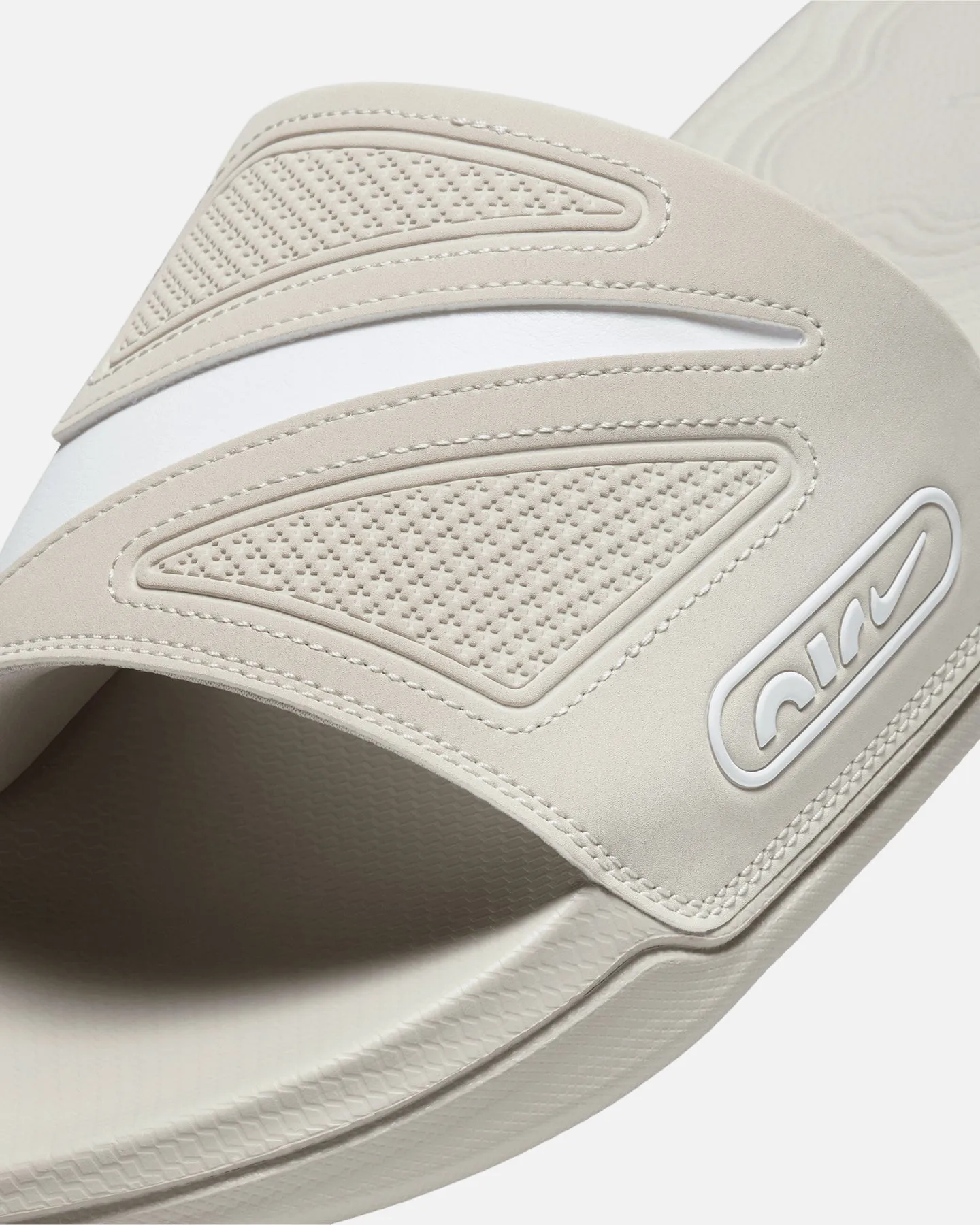 Dry Fast Nike Air Max Cirro Slides Light Iron Ore/White