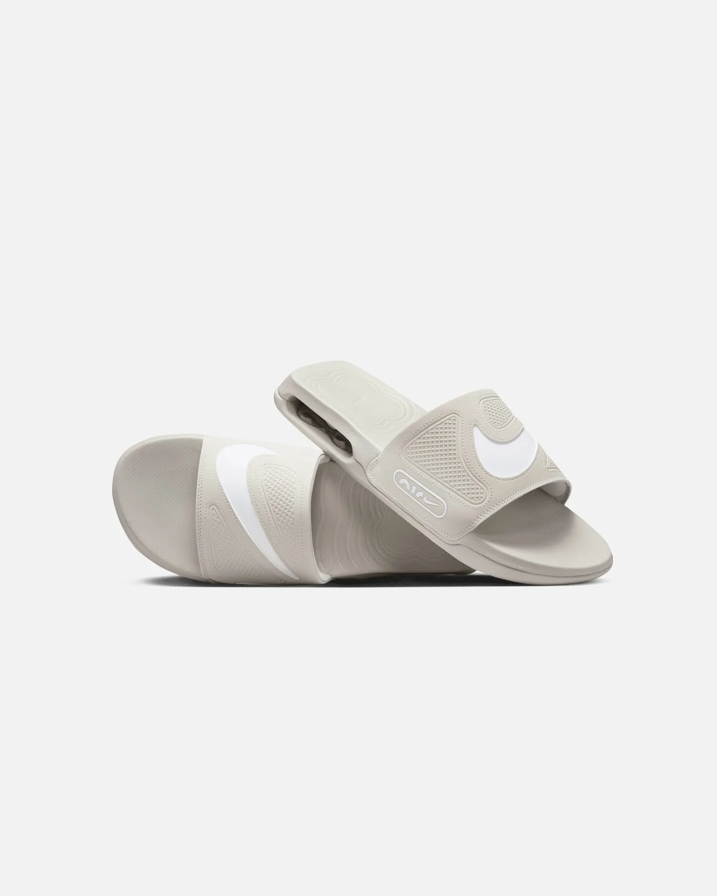 Nike Air Max Cirro Slides Light Iron Ore/White Kind Glow Calm Tone