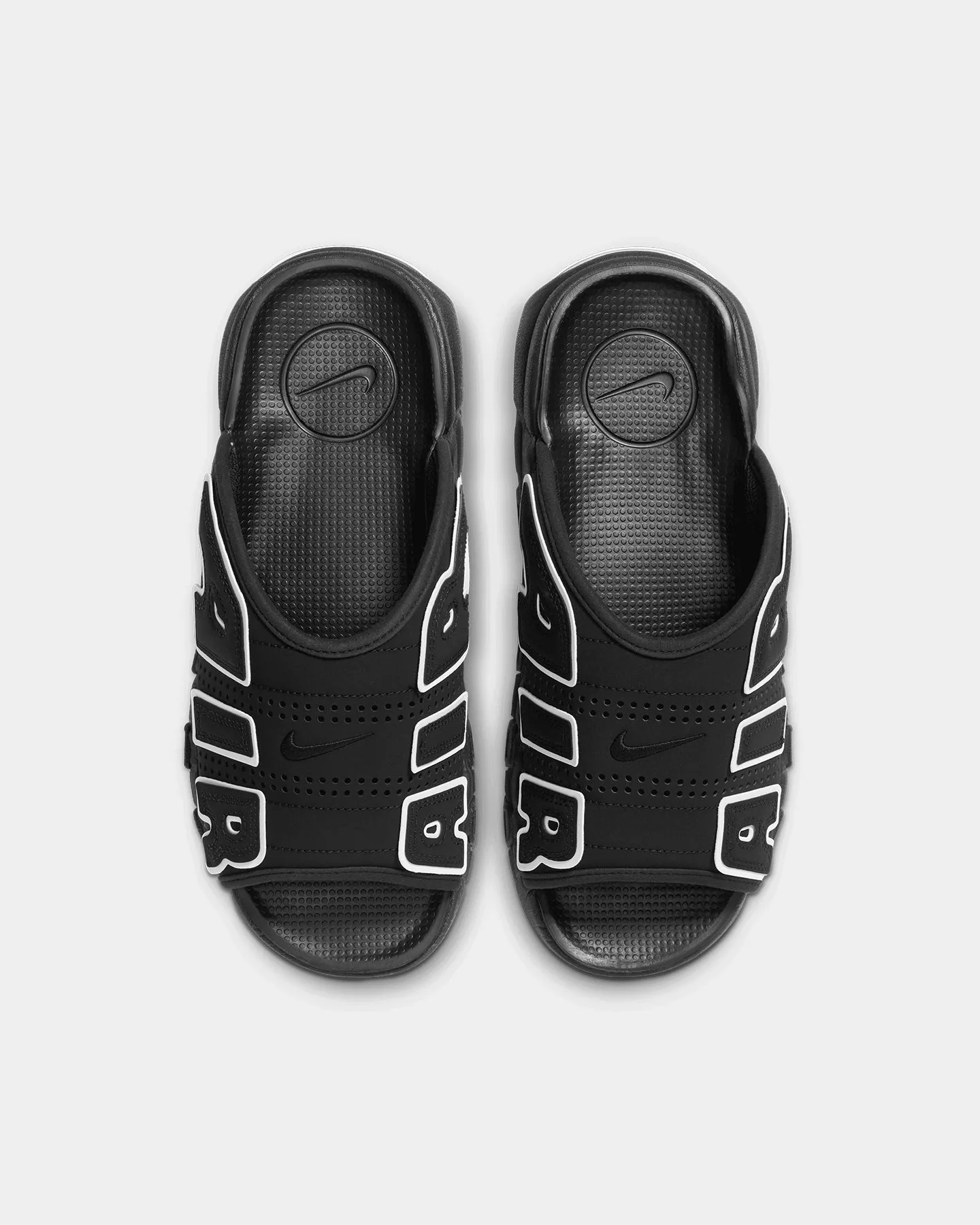 Nike Air More Uptempo Black/White Versatile Fast Go
