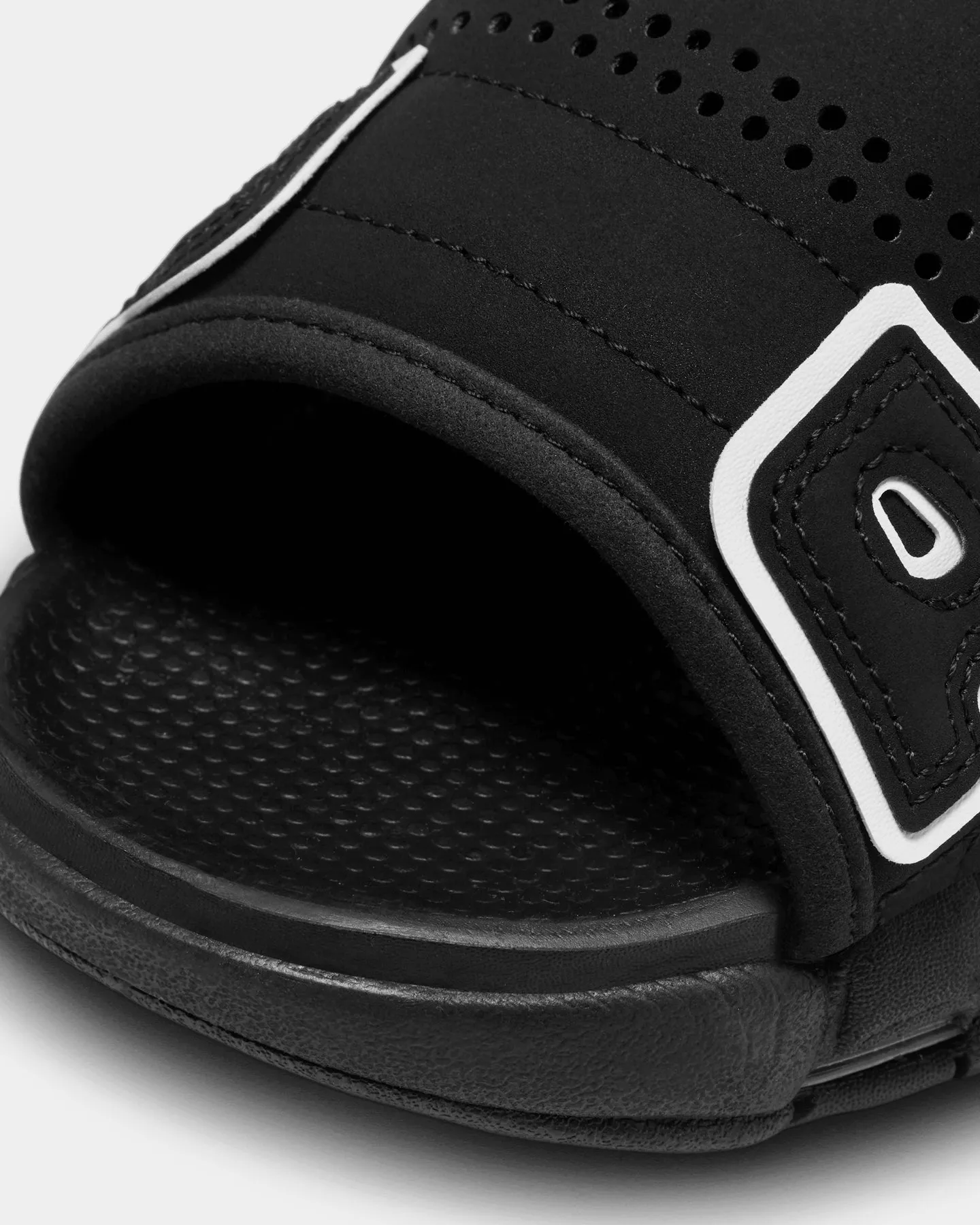 senior care Bone Aid Nike Air More Uptempo Black/White