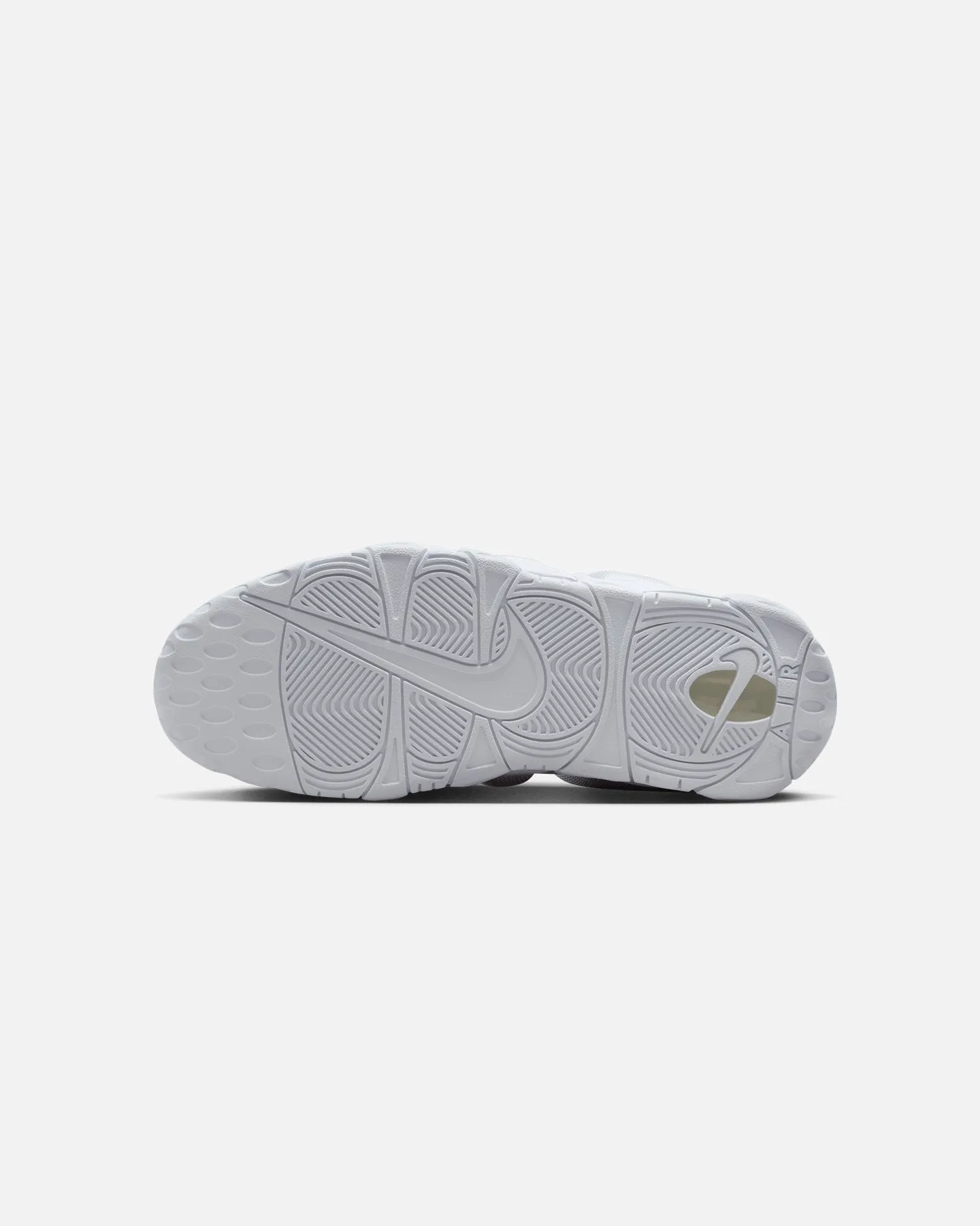 Slim Line Silk Feel Nike Air More Uptempo Low White/White