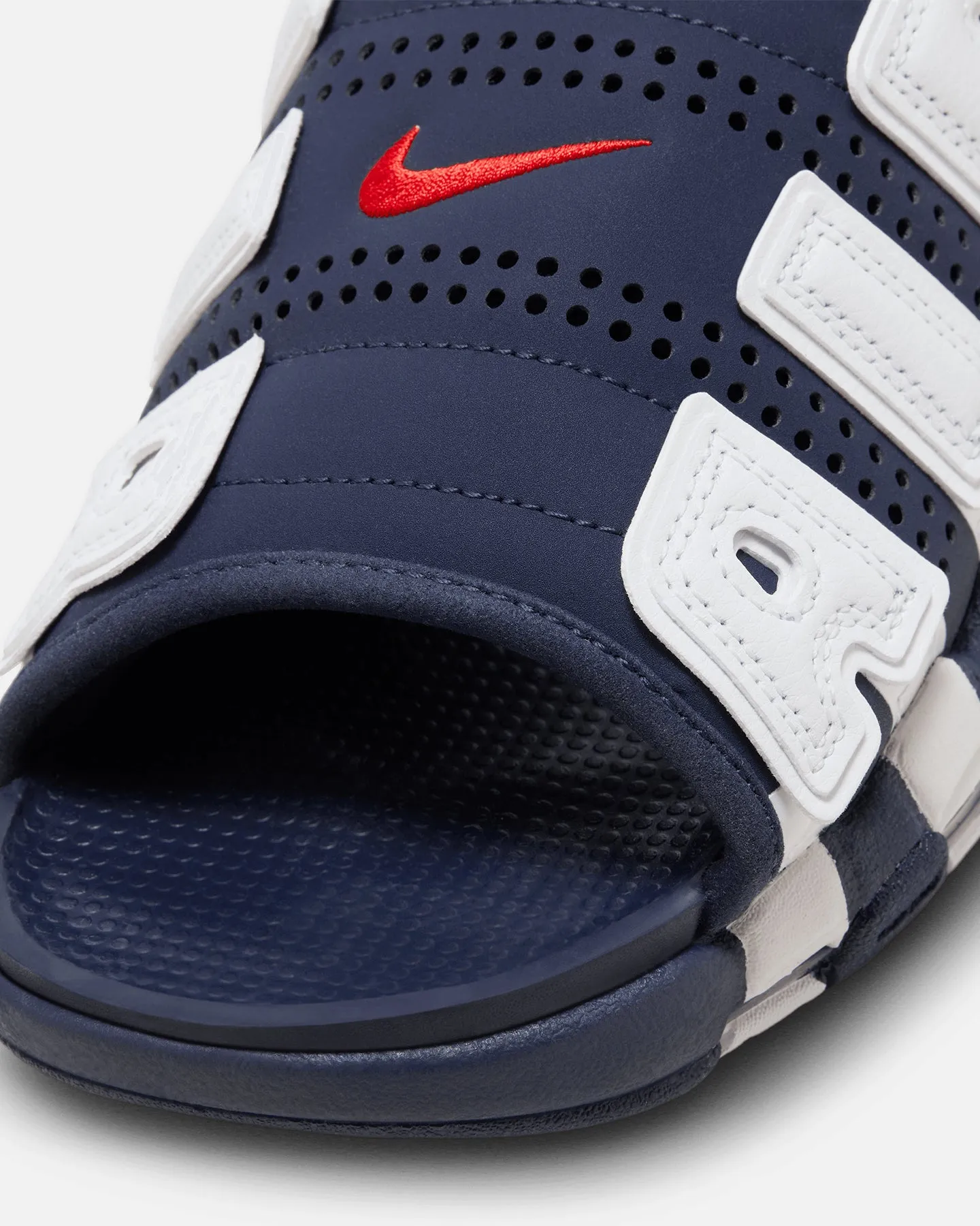 TPU Stability Deep Shade Nike Air More Uptempo Slides Midnight Navy