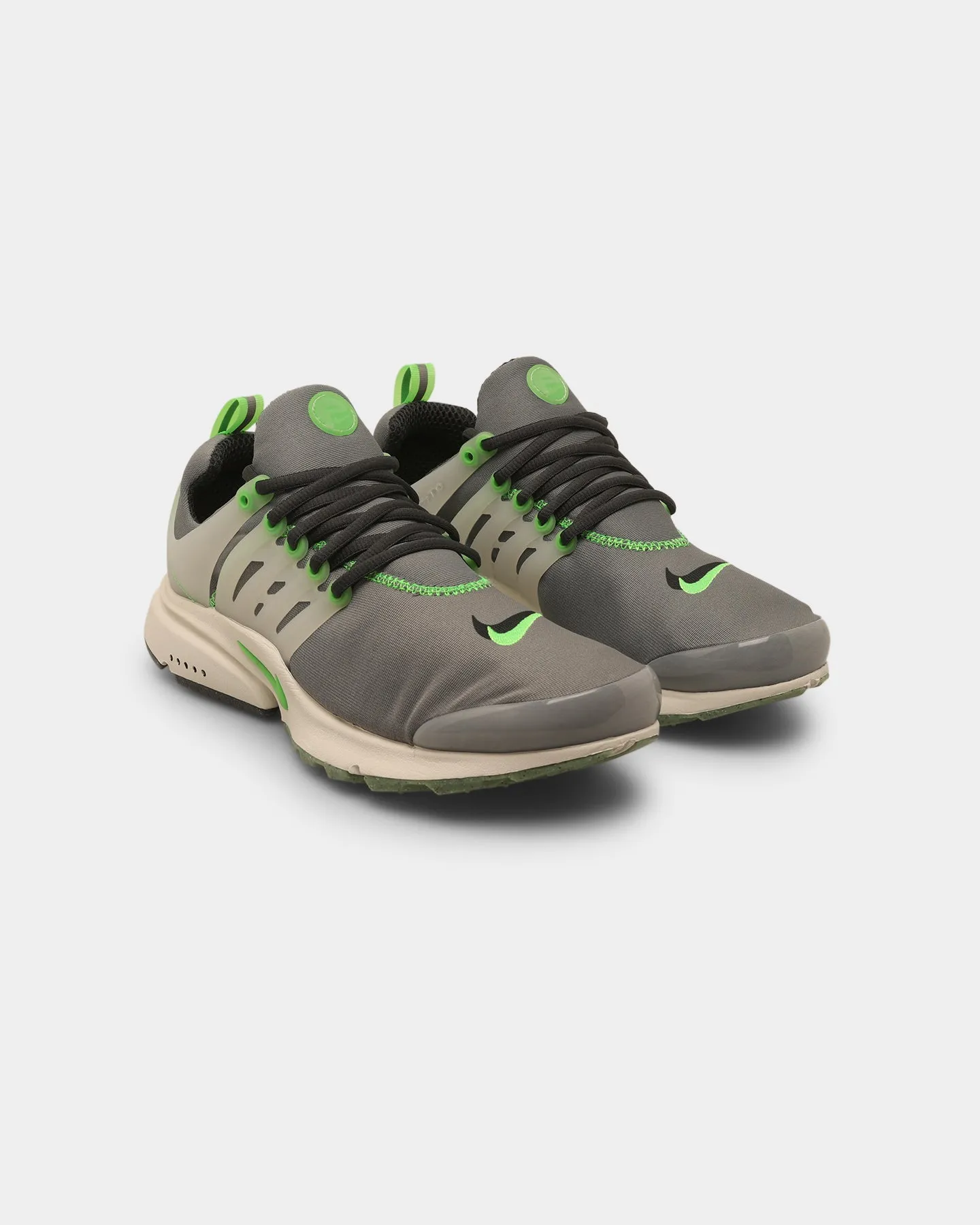 School Style Club Edge Nike Air Presto Premium Smoke Grey/Scream Green