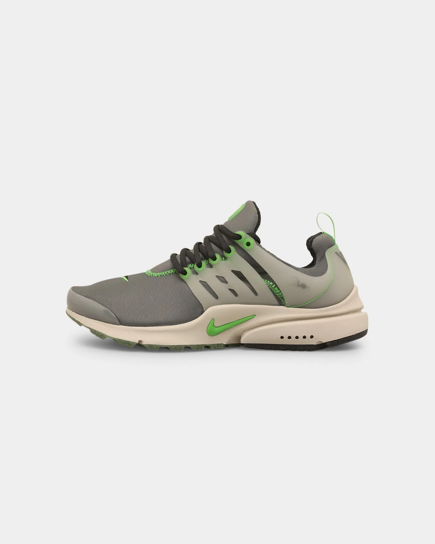 Toe Guard construction Nike Air Presto Premium Smoke Grey/Scream Green