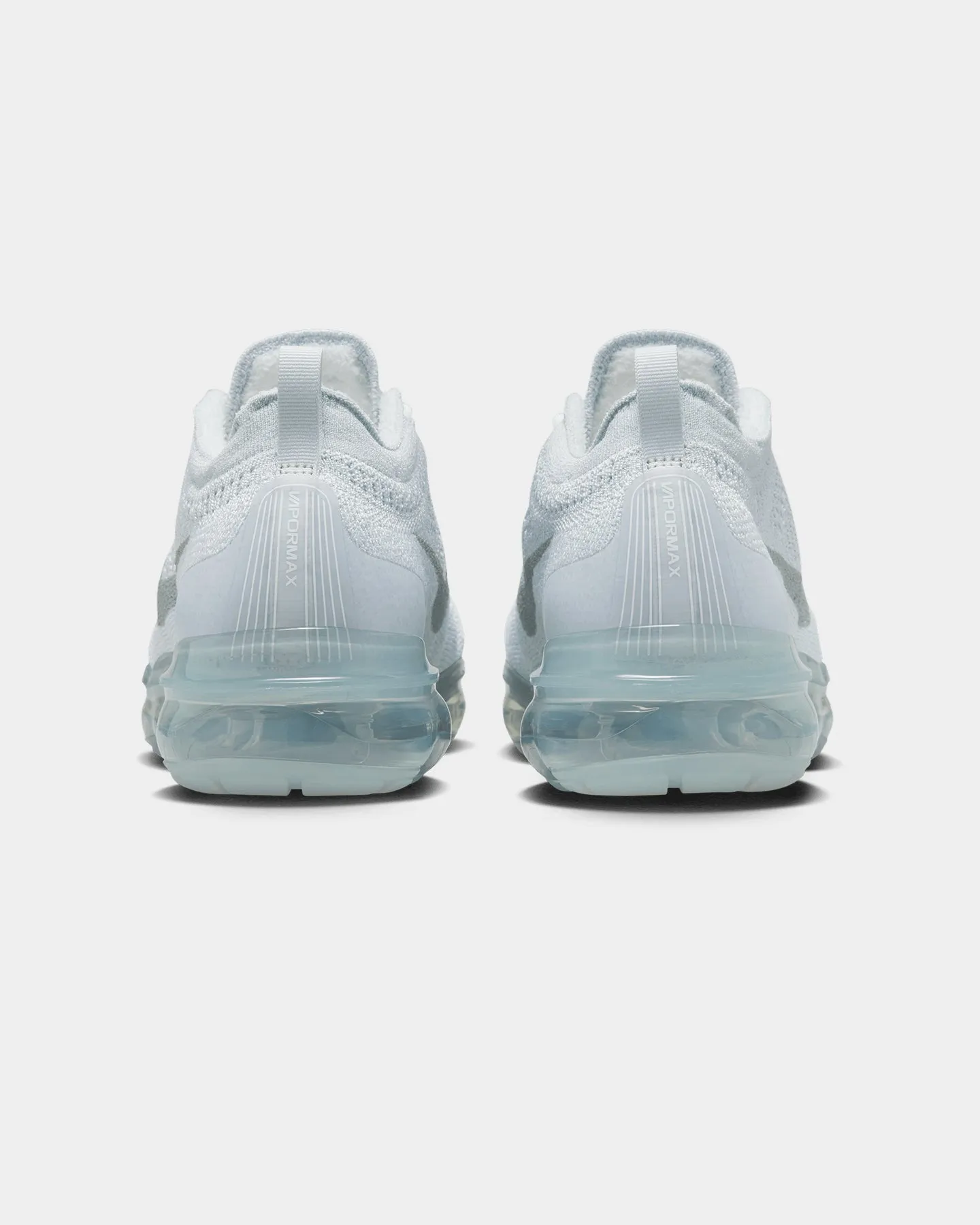 Game Ready Adjustable Fit Nike Air VaporMax 2023 Flyknit Pure Platinum/White