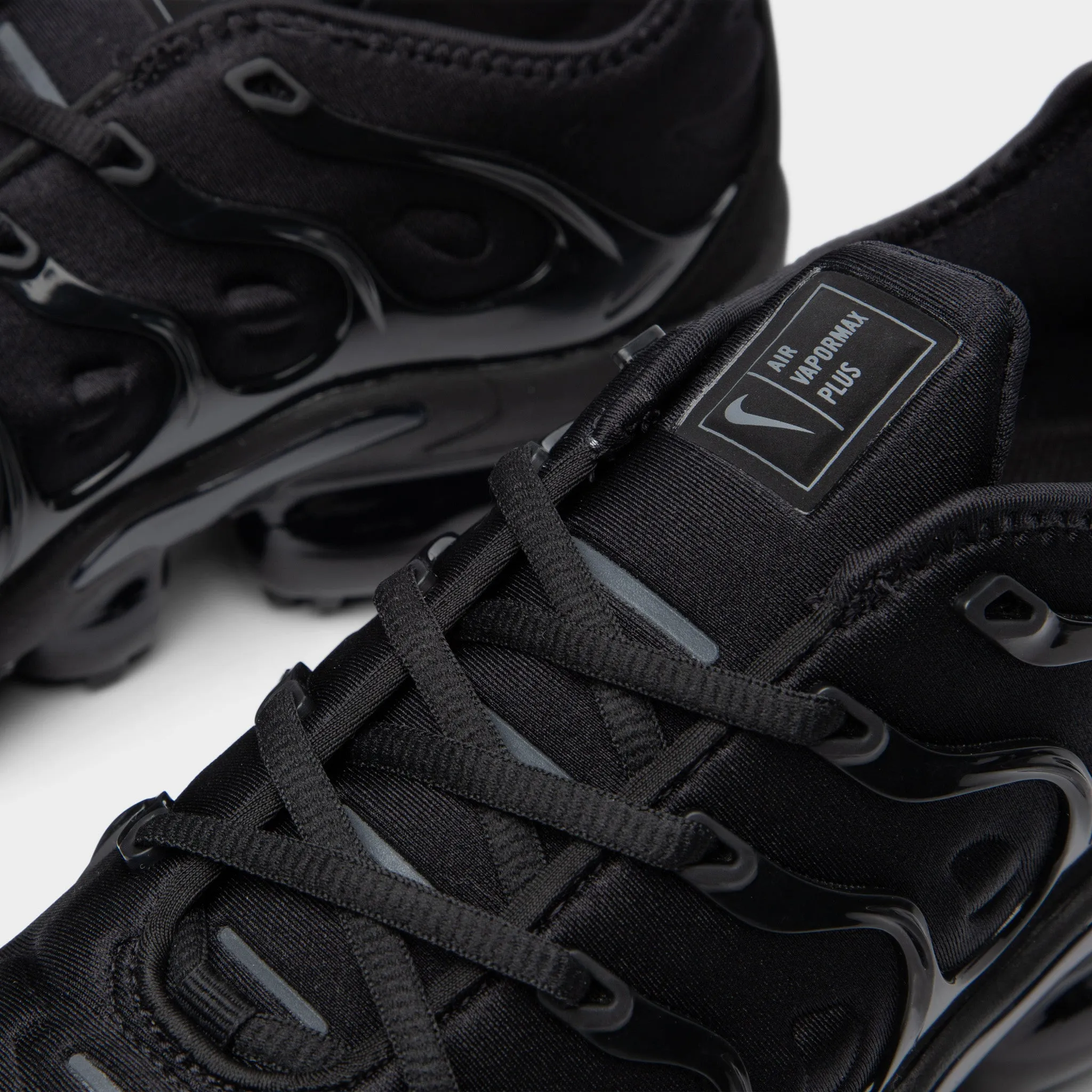 Nike Air Vapormax Plus Black / Black - Dark Grey Breathable Linings