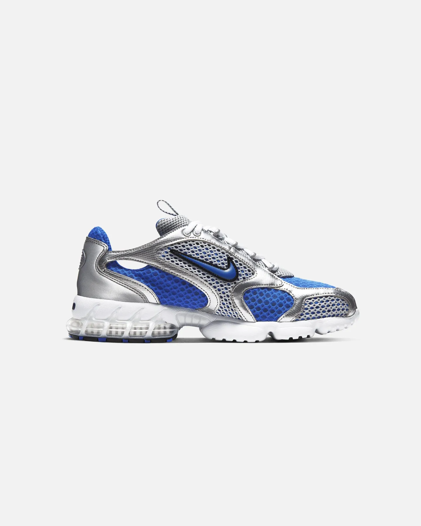 Queen Fit Nike Air Zoom Spiridon Cage 2 Silver