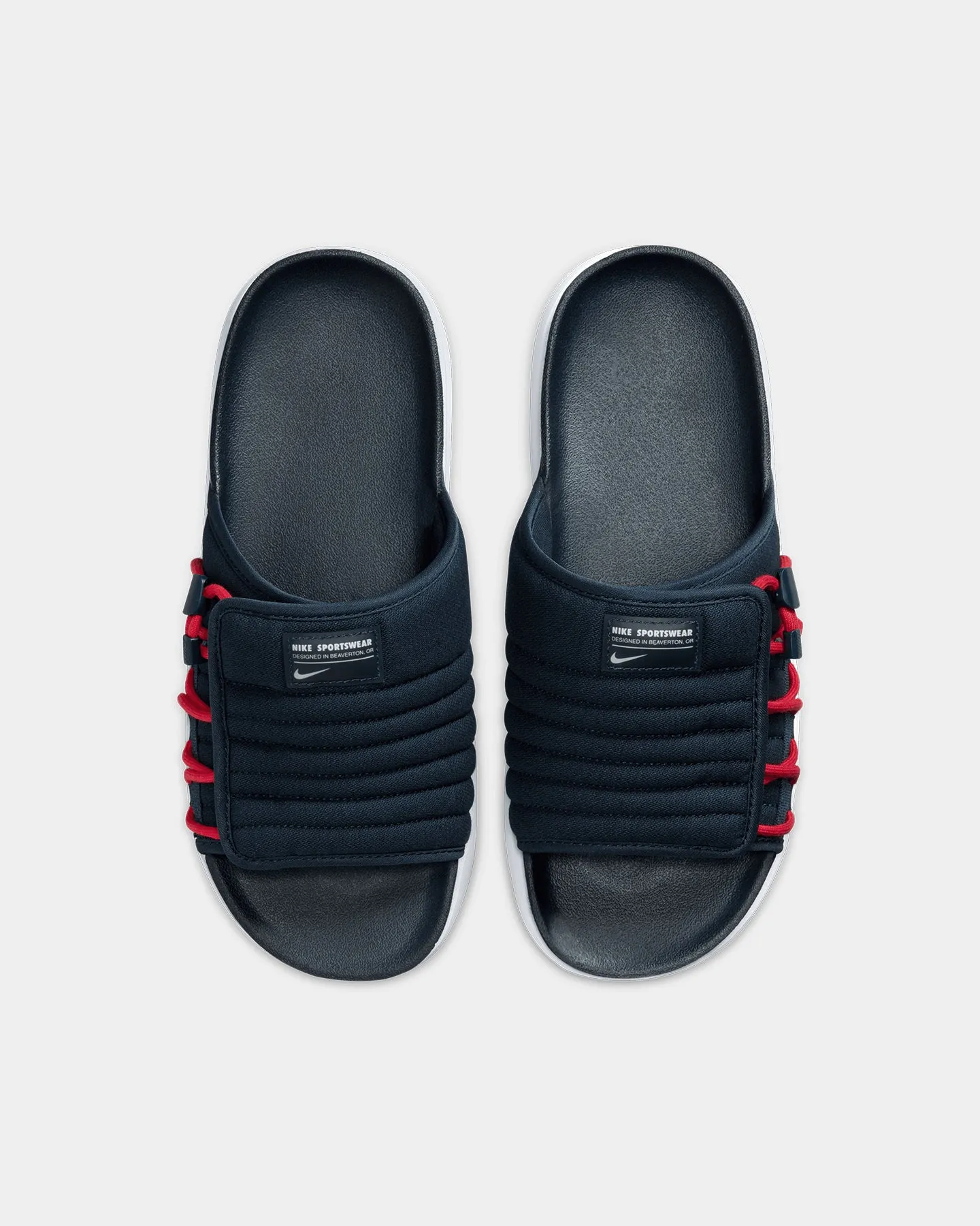 Urban Style Nike Asuna 2 Slides Obsidian/White