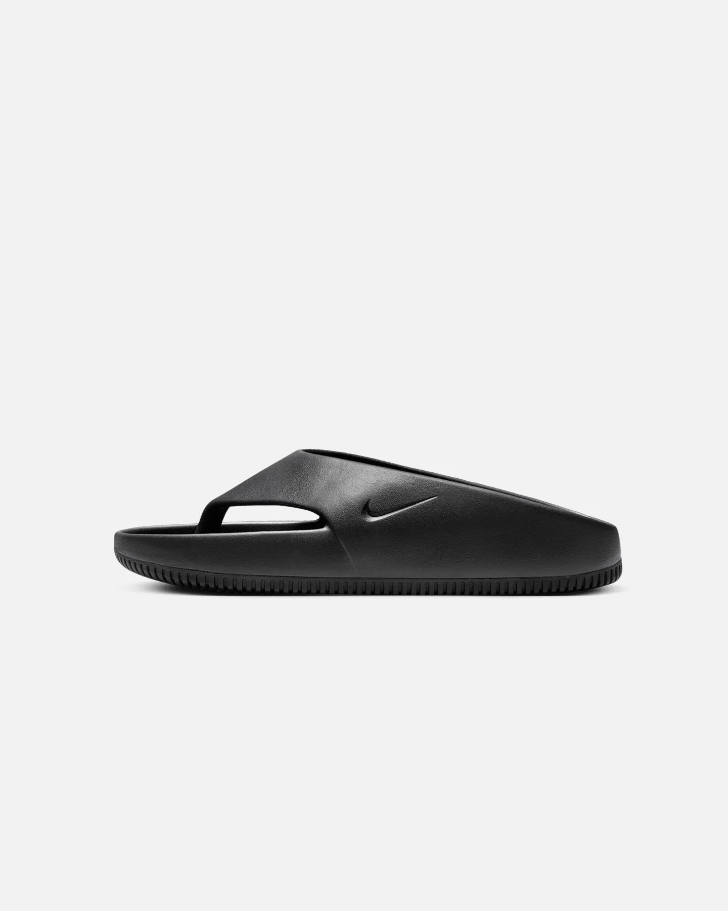 Nike Calm Flip Flops Black/Black Dual Tone Adjustable Fit