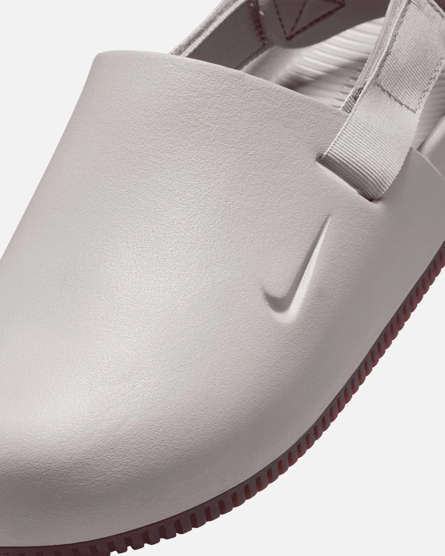 Nike Calm Mule Grey Gloss Finish