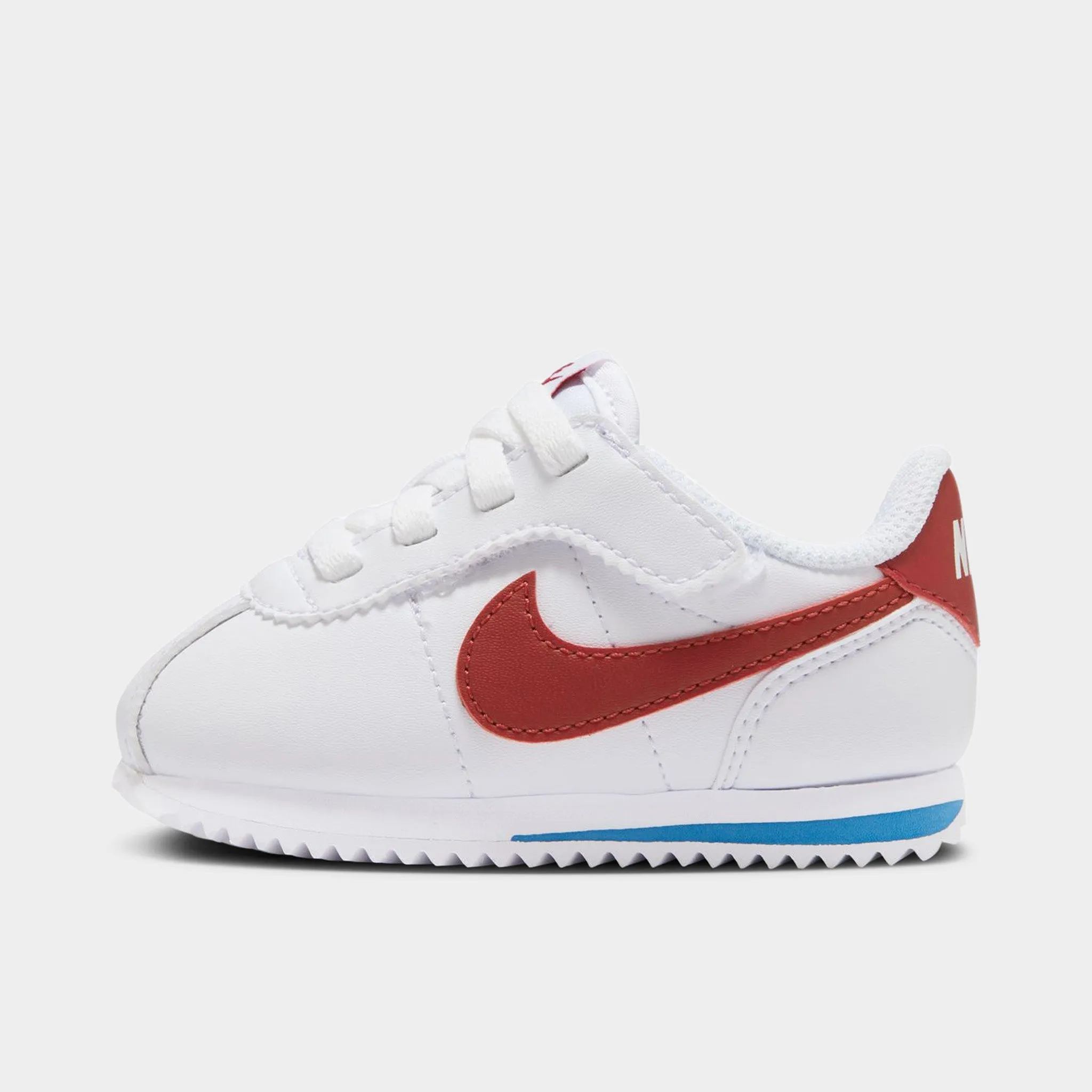 Style Goal Bold Tone Nike Cortez EasyOn TD White / Varsity Red - Varsity Blue