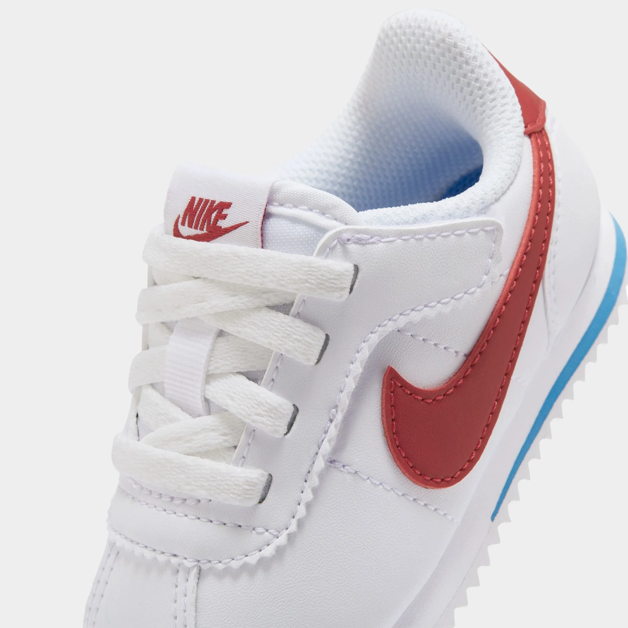 photo shoot Nike Cortez EasyOn TD White / Varsity Red - Varsity Blue