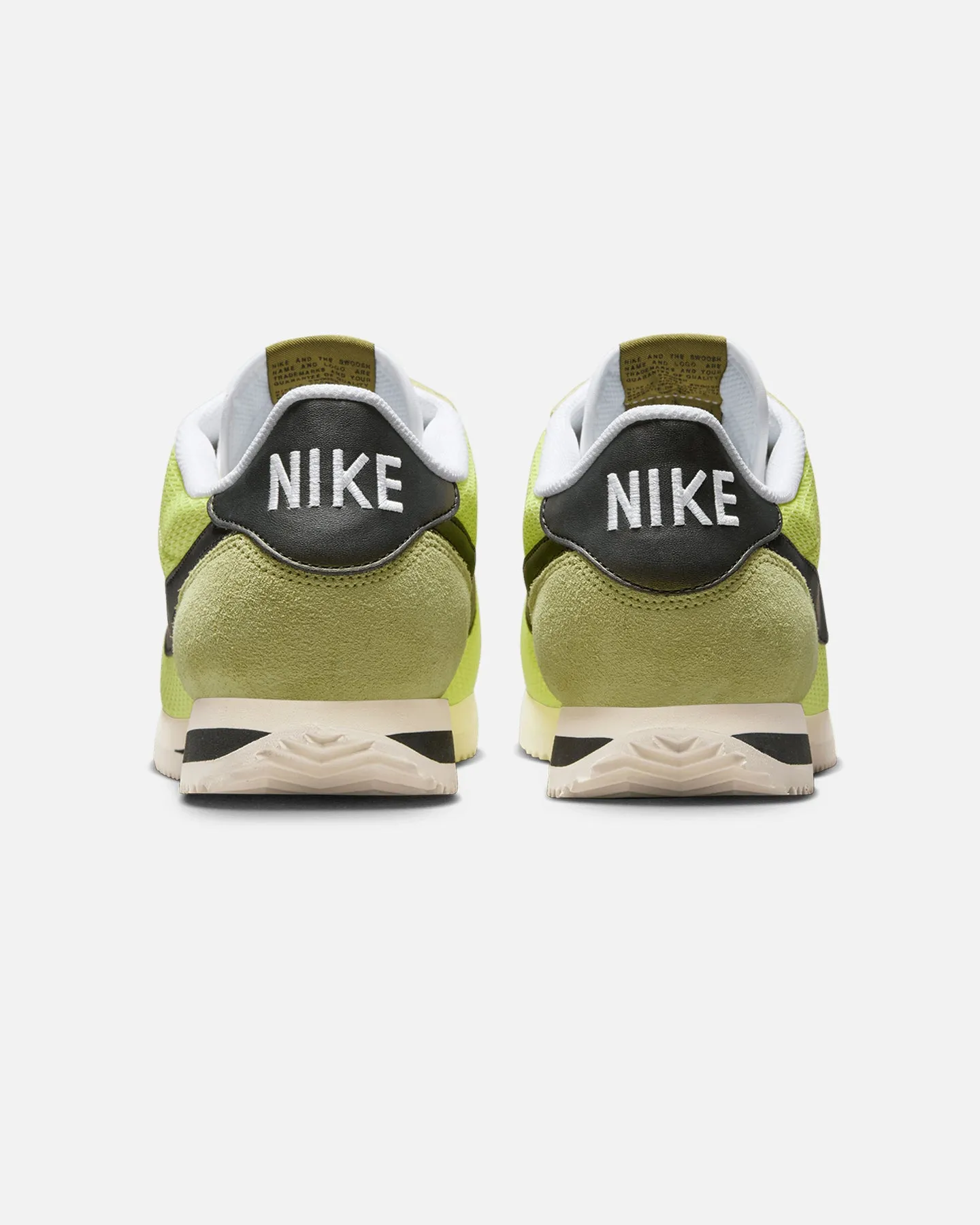 Breathable Lining Club Night Nike Cortez Textile Lemon