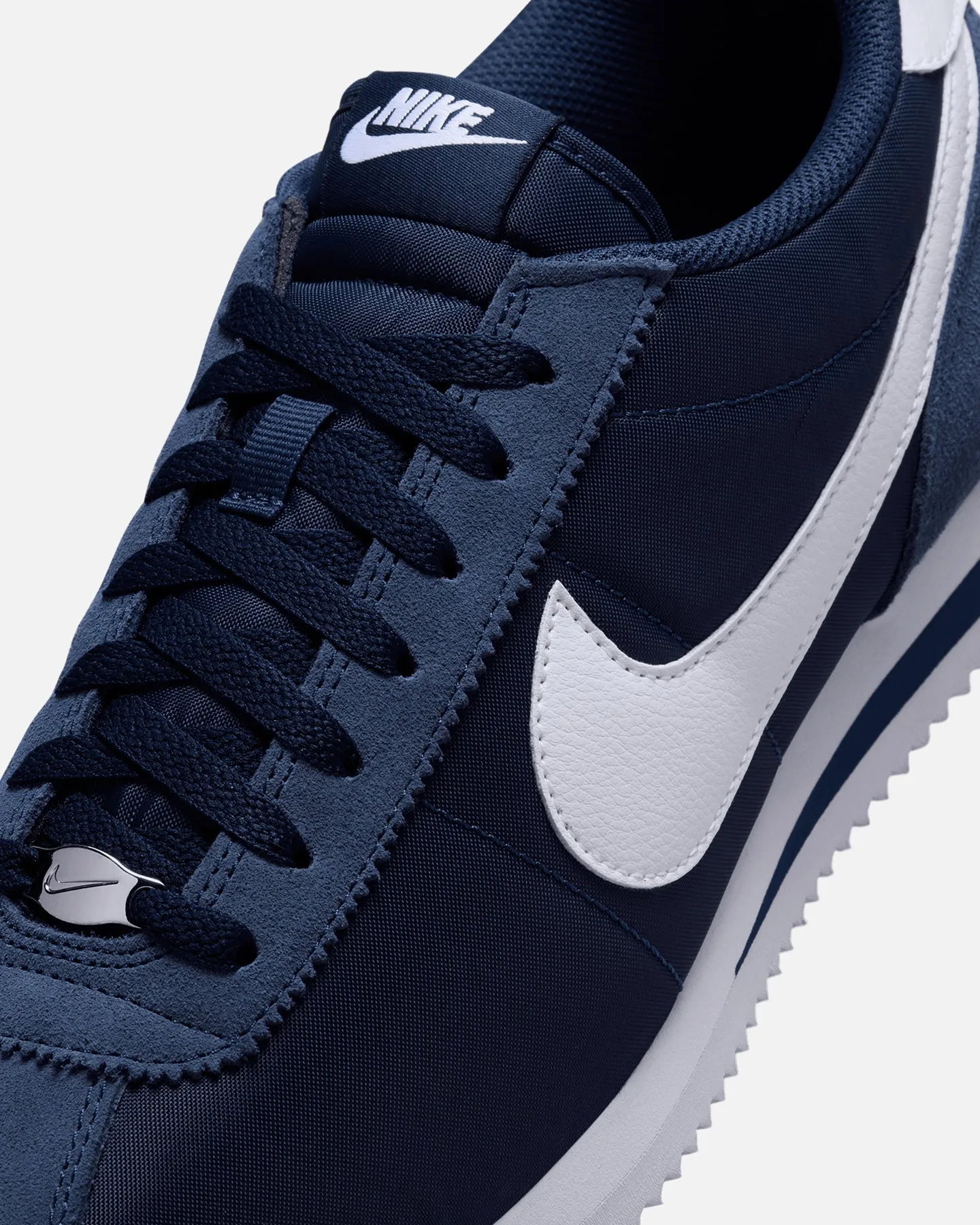 Stretchable Material Nike Cortez TXT Mignight Navy/White