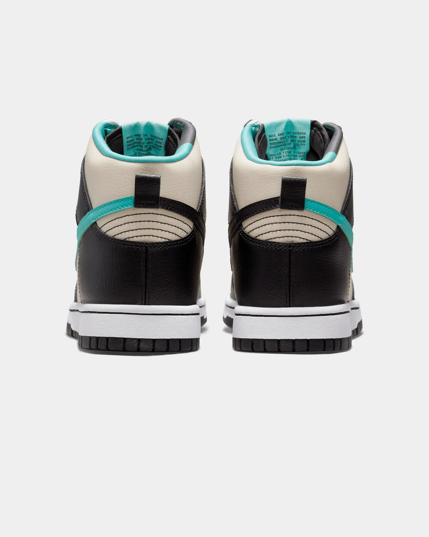 Nike Dunk Hi Retro Emblem Pearl White Smooth ride Skin Soft