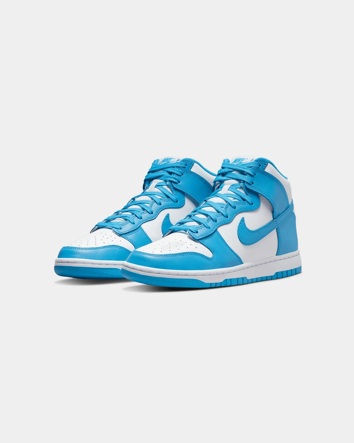 Nike Dunk Hi Retro "Laser Blue" Laser Blue Modern Toe box