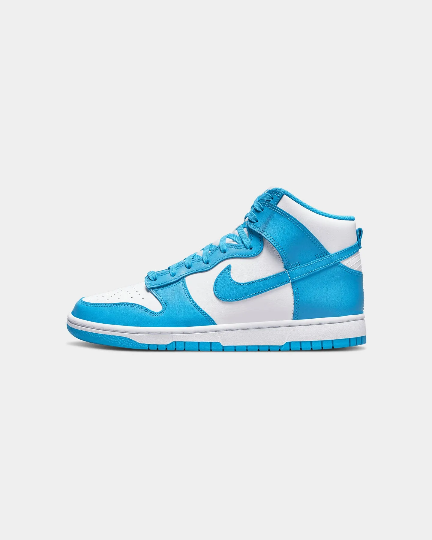 Leg Slim Desert Run Nike Dunk Hi Retro "Laser Blue" Laser Blue