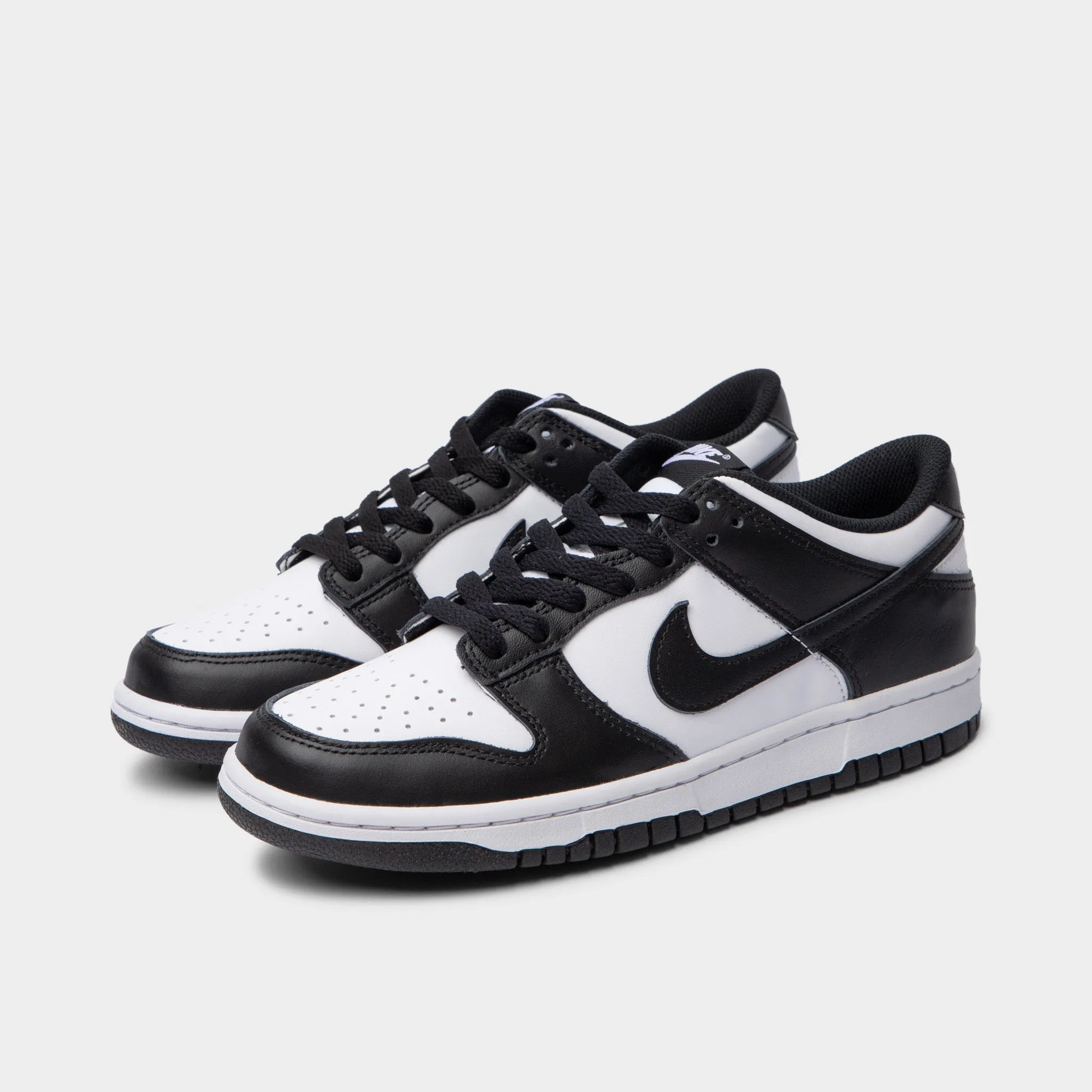 No Bulk Nike Dunk Low GS White / Black - White