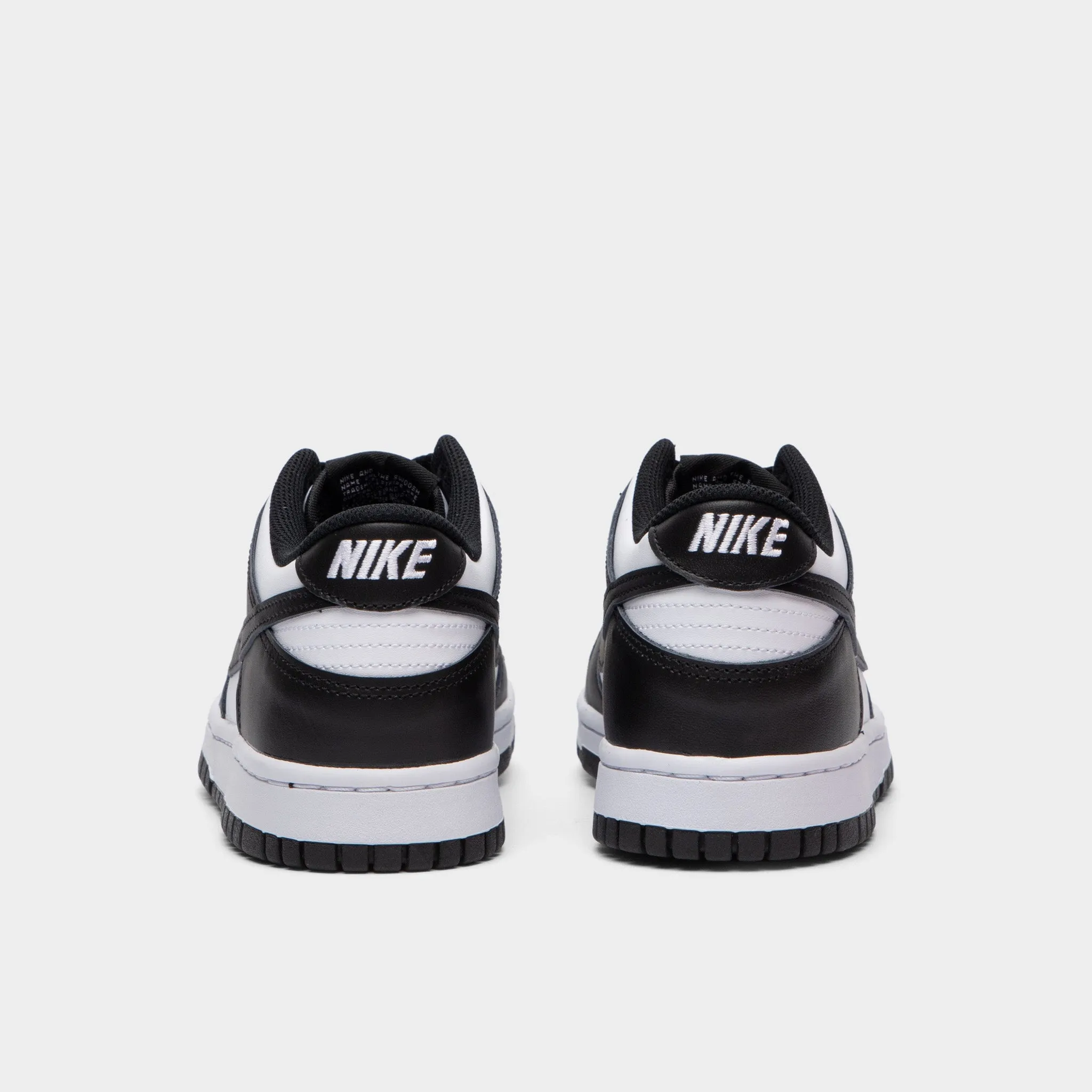 Gentle Walk Nike Dunk Low GS White / Black - White