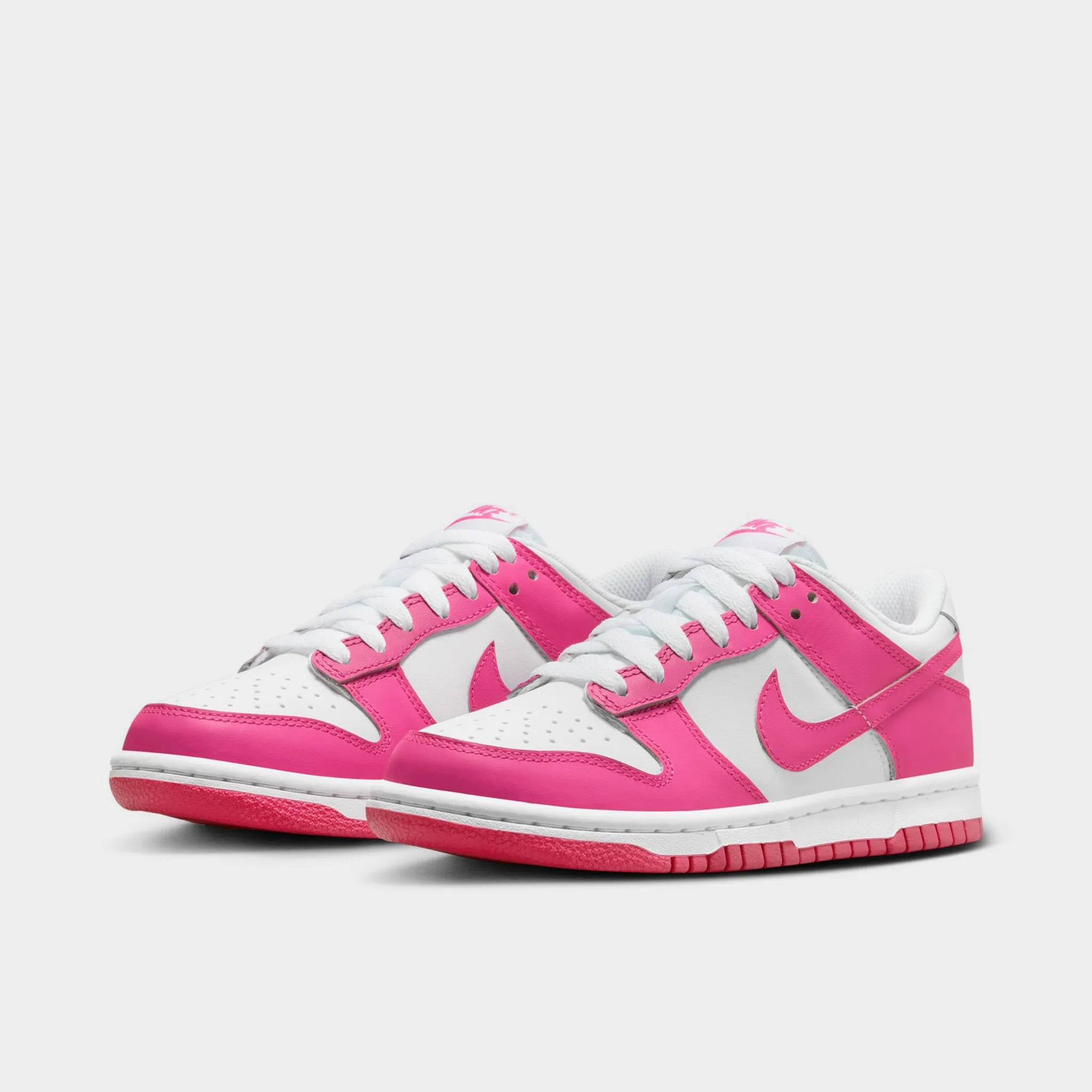 Nike Dunk Low GS White / Laser Fuchsia Style Pop Wind Chill
