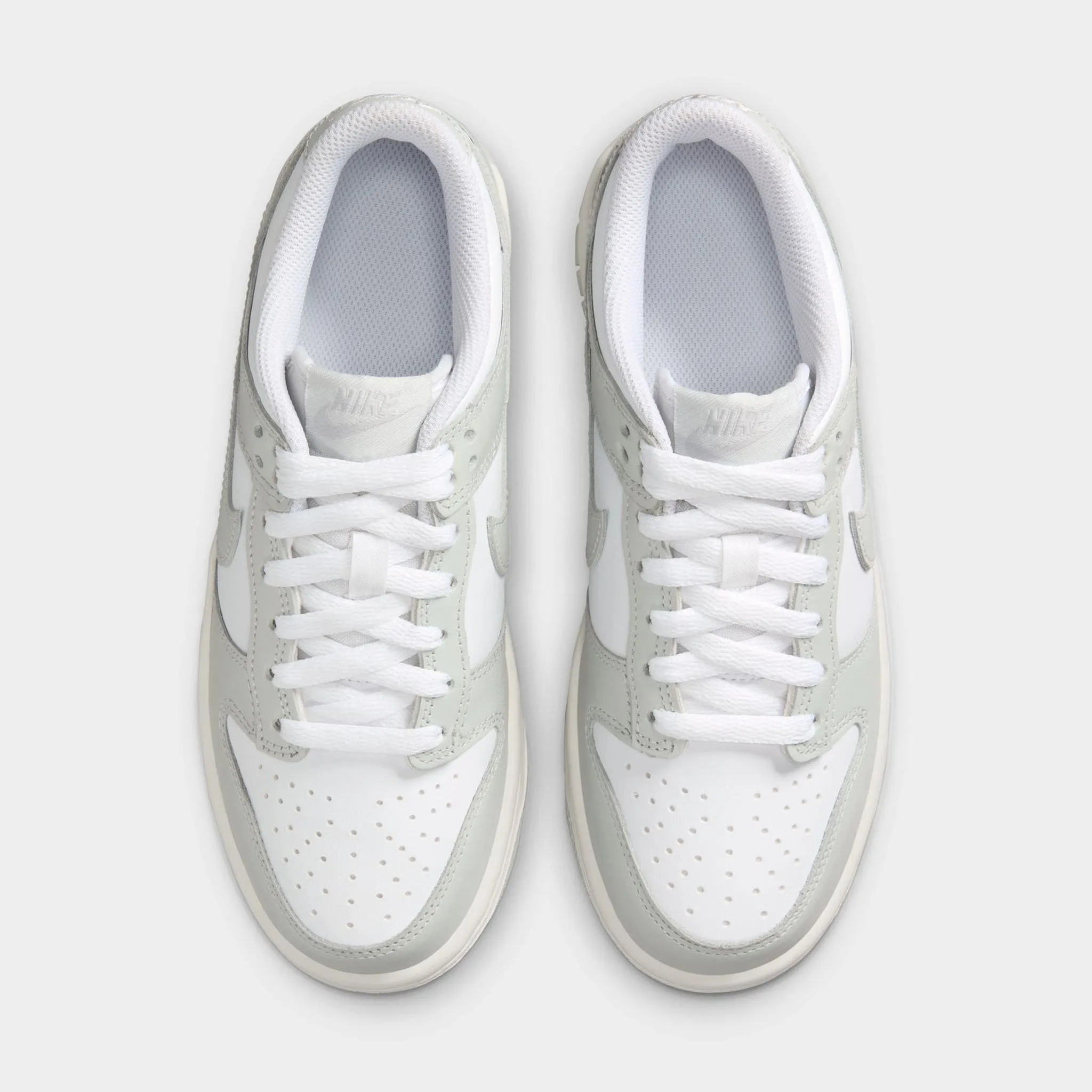 Nike Dunk Low GS White / Light Silver - Photon Dust Everyday Bold Neon