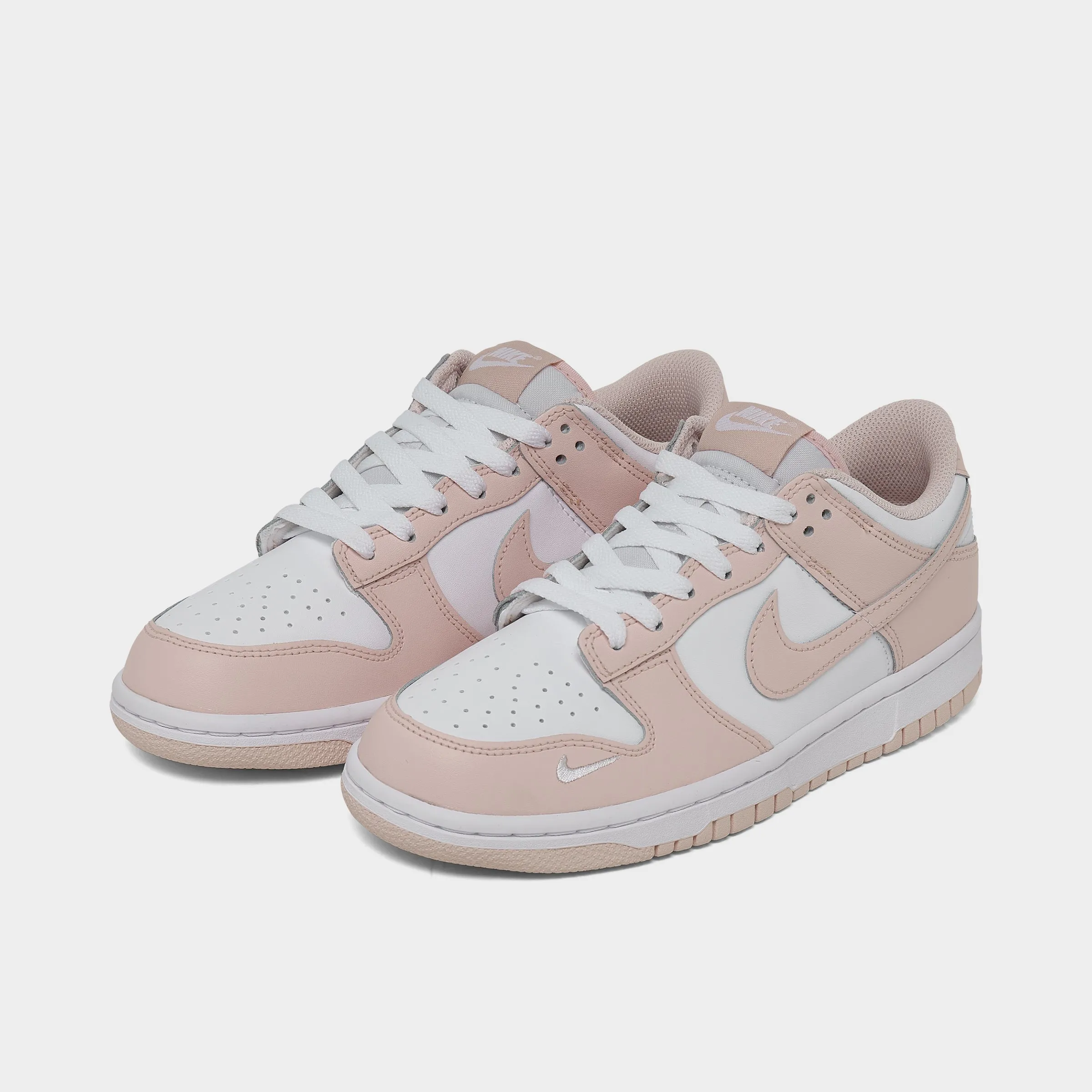 Flat Comfort Cool Step Nike Dunk Low GS White / Washed Coral