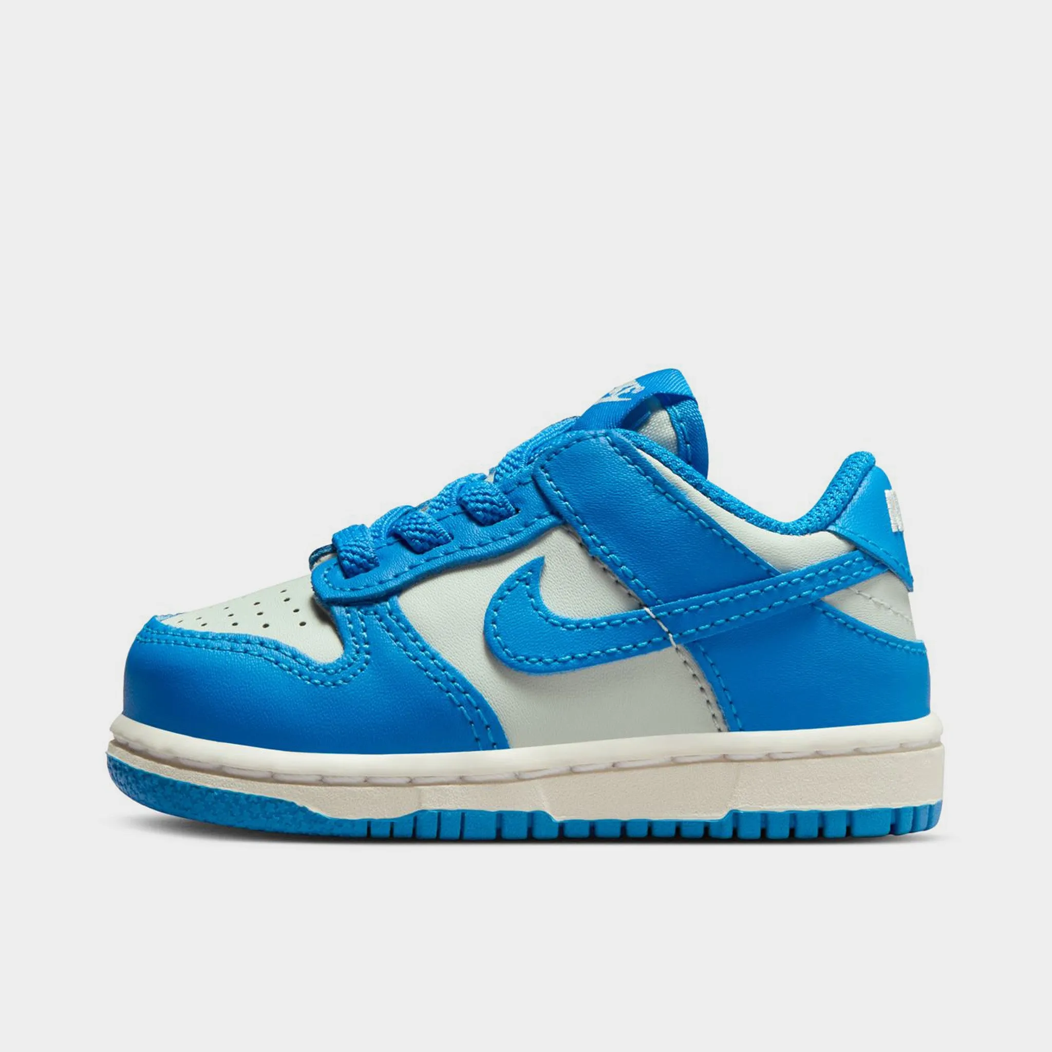 Nike Dunk Low Light Silver / Photo Blue - Sail Core Design