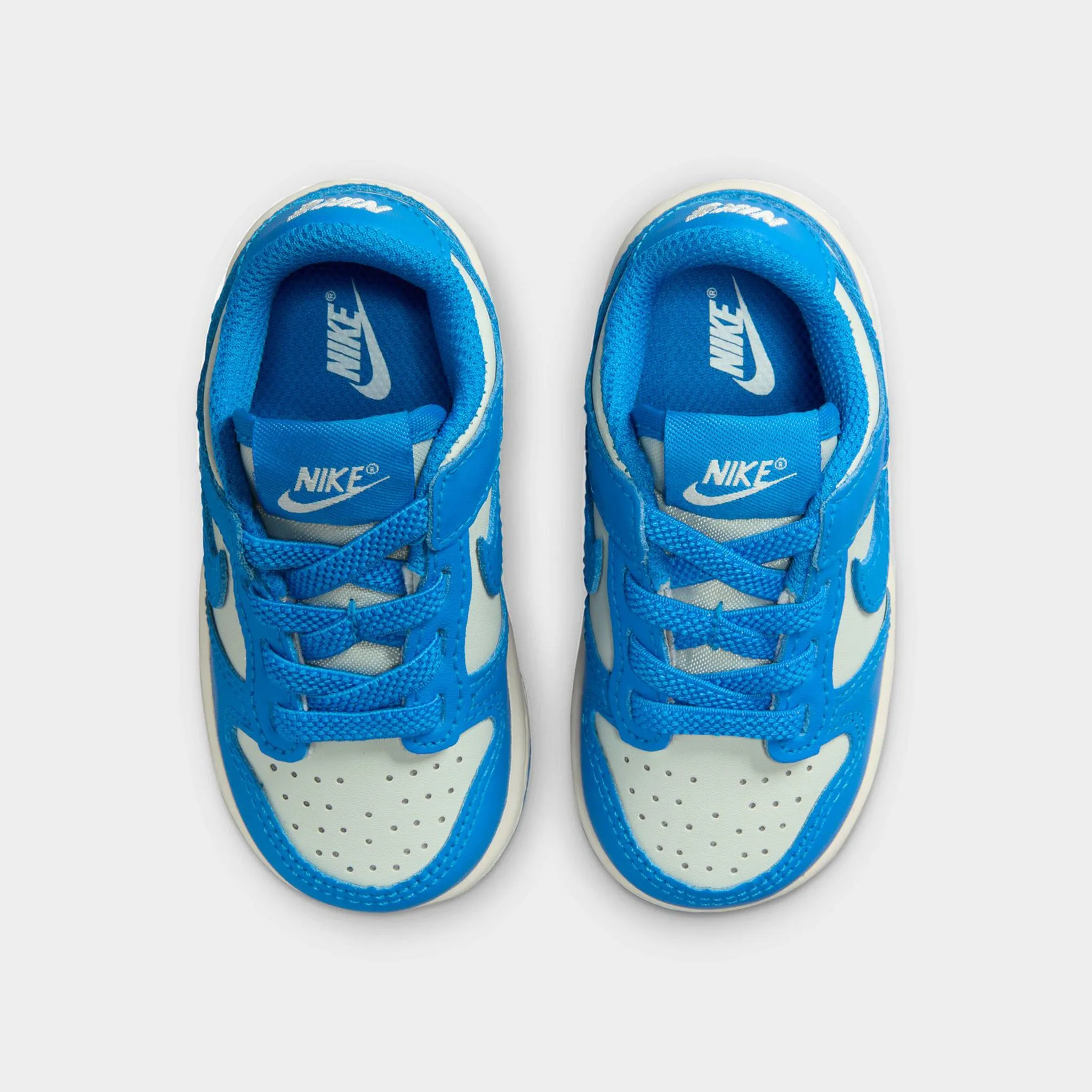 Nike Dunk Low Light Silver / Photo Blue - Sail Smart Form Dirt Guard