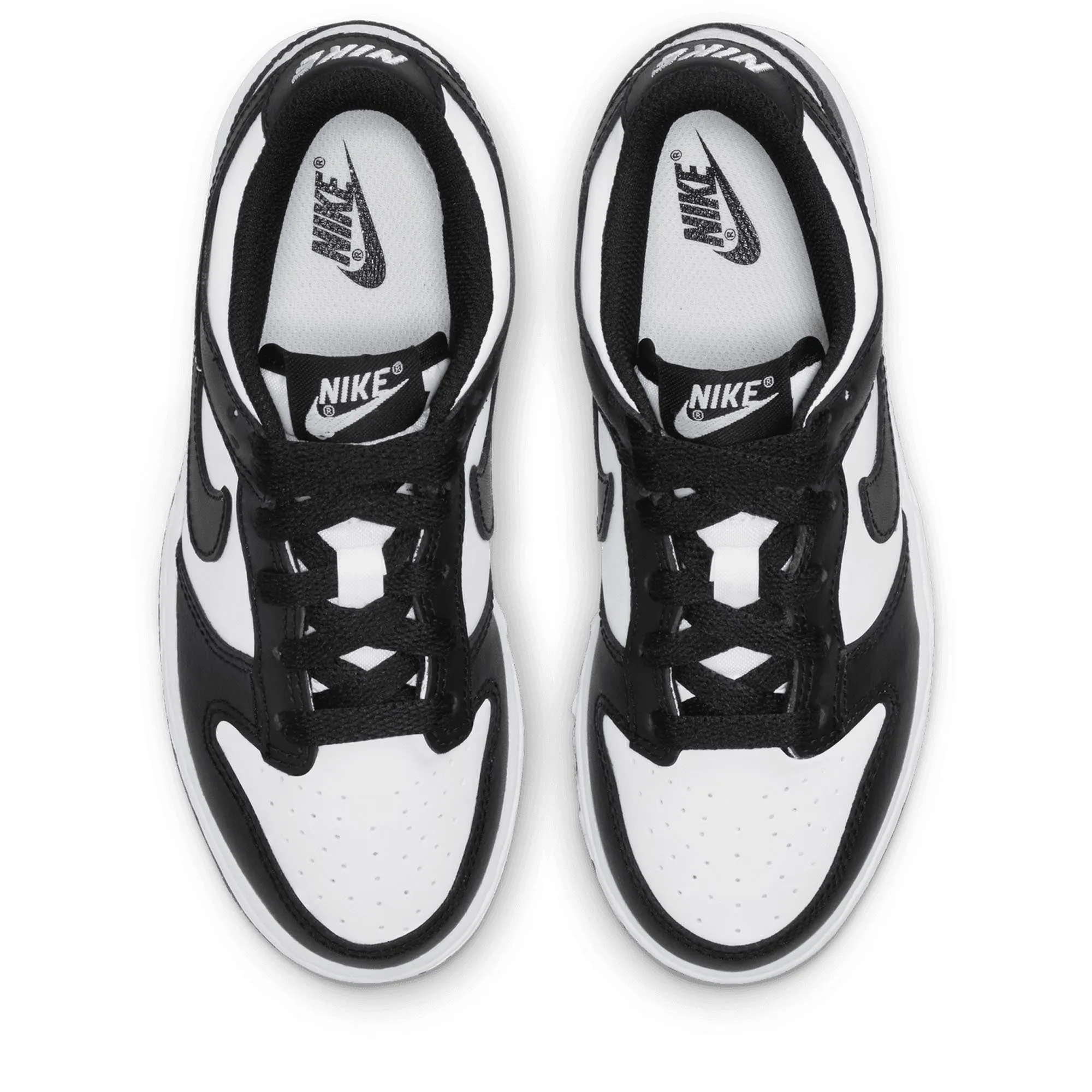 Recycled Rubber Outsole Fit Freedom Nike Dunk Low 'Panda' (PS) - White/Black