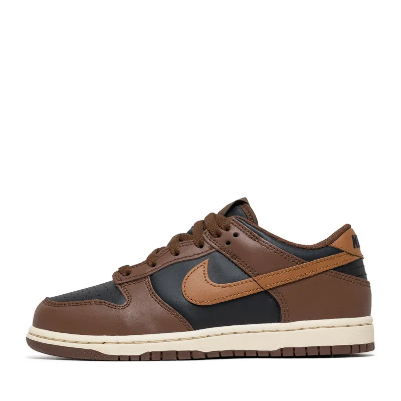 Nike Dunk Low (PS) - Black/British Tan Thermoregulating Lining Enhanced Durability