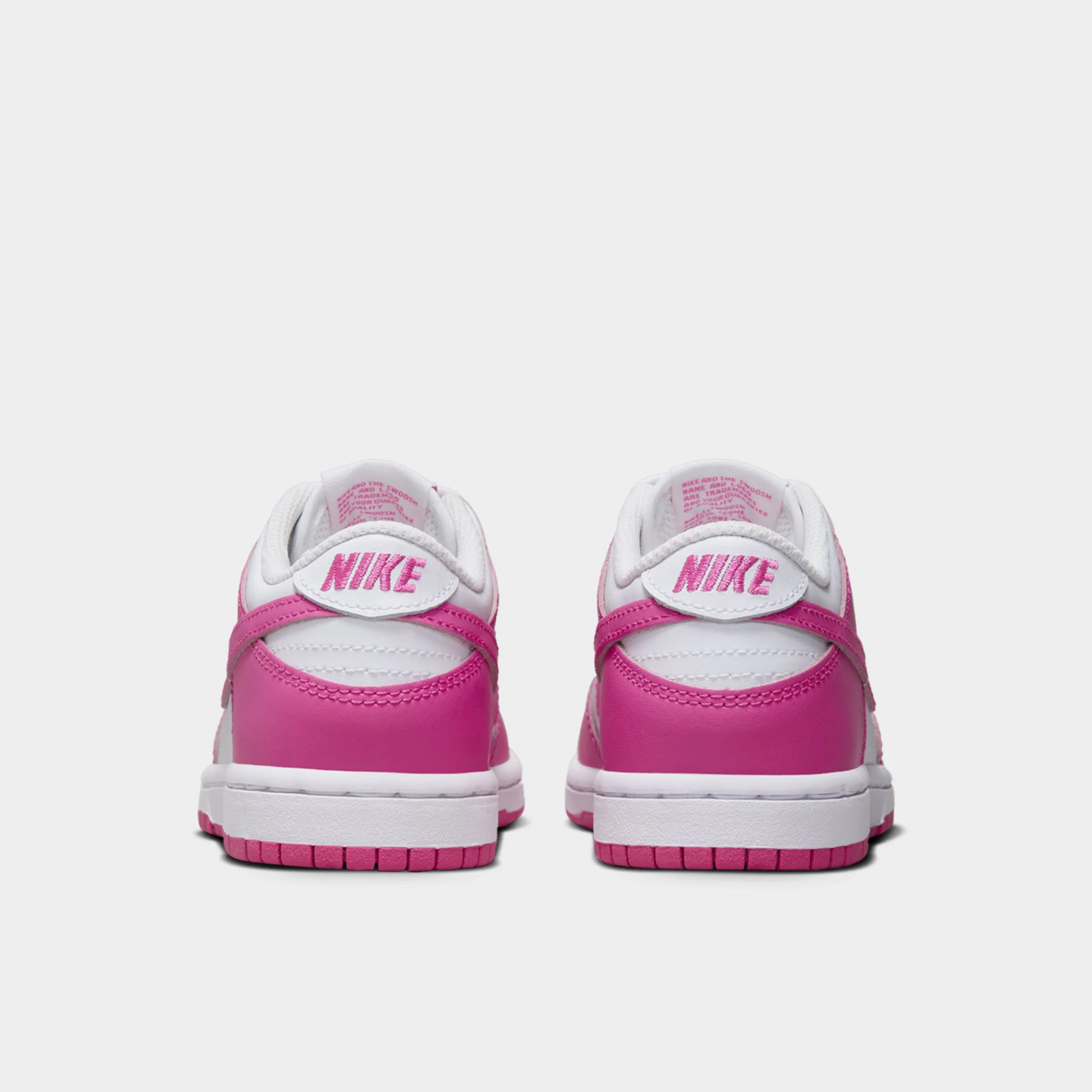 Travel Walker Drive Friendly Nike Dunk Low PS White / Laser Fuschia