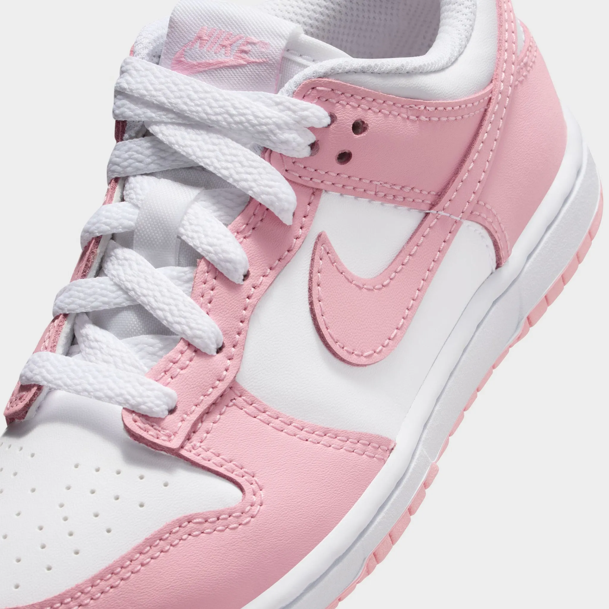 Nike Dunk Low PS White / Medium Soft Pink - White King Strong