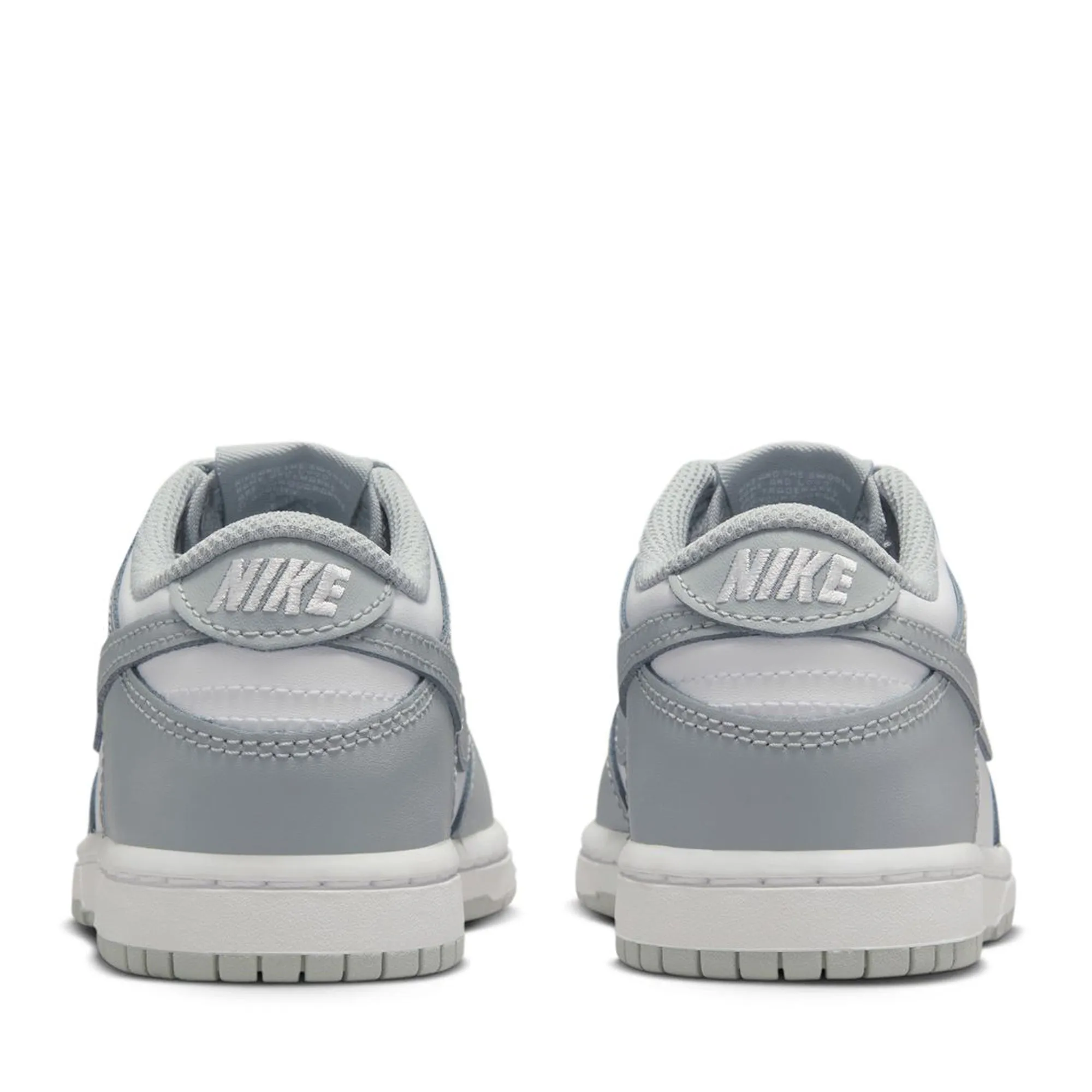 Nike Dunk Low (PS) - White/Light Smoke Grey Workwear Look Anti Torsion Stability