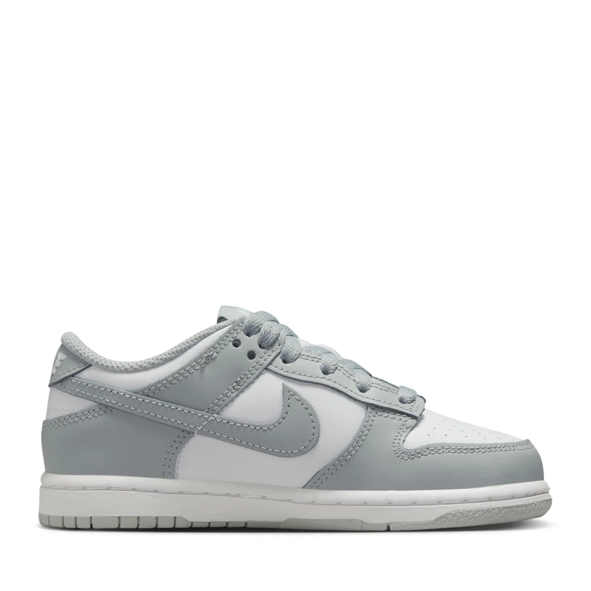 Tear Resistant Fabric Training Essentials Nike Dunk Low (PS) - White/Light Smoke Grey