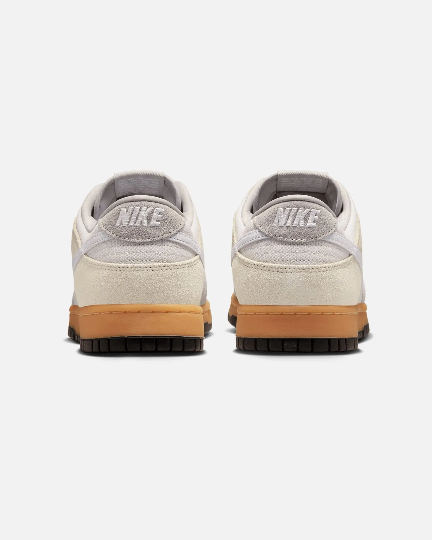 Metal Edge Heel Safe Nike Dunk Low "Gray/Gum" Phantom