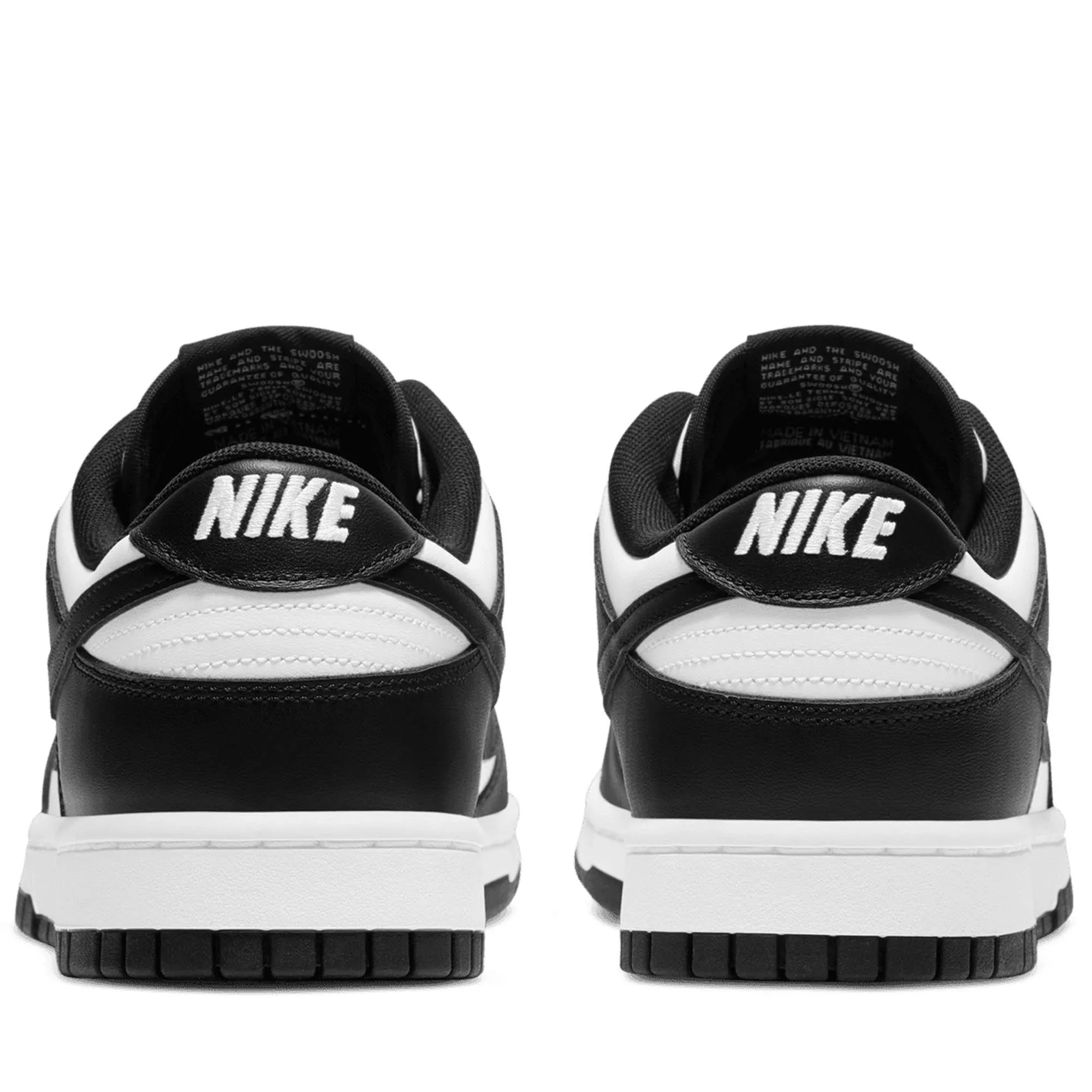 Compression Molded Outsole Nike Dunk Low Retro 'Panda' - White/Black