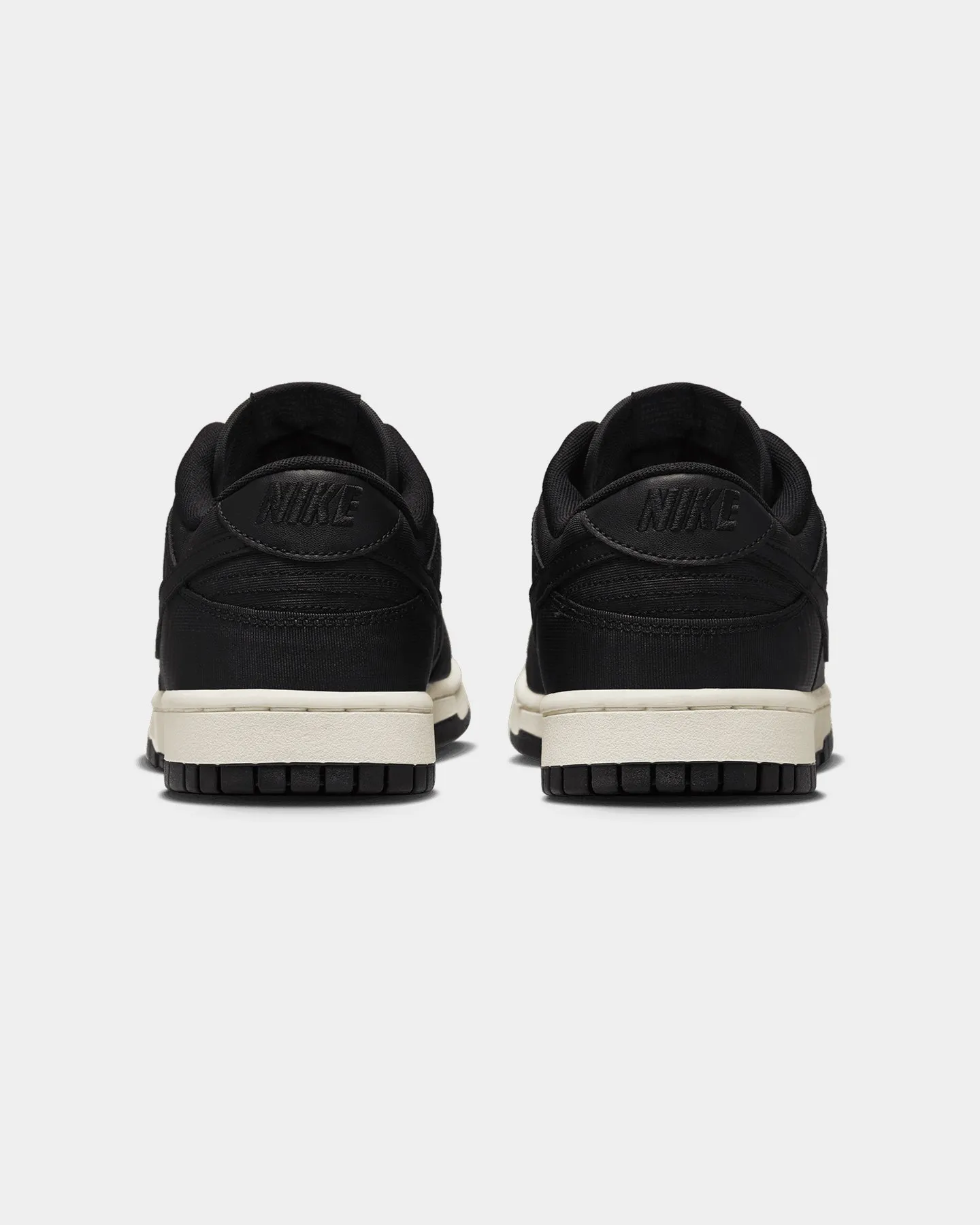 Soft Land Nike Dunk Low Retro Premium "Black Woodgrain" Black/Black