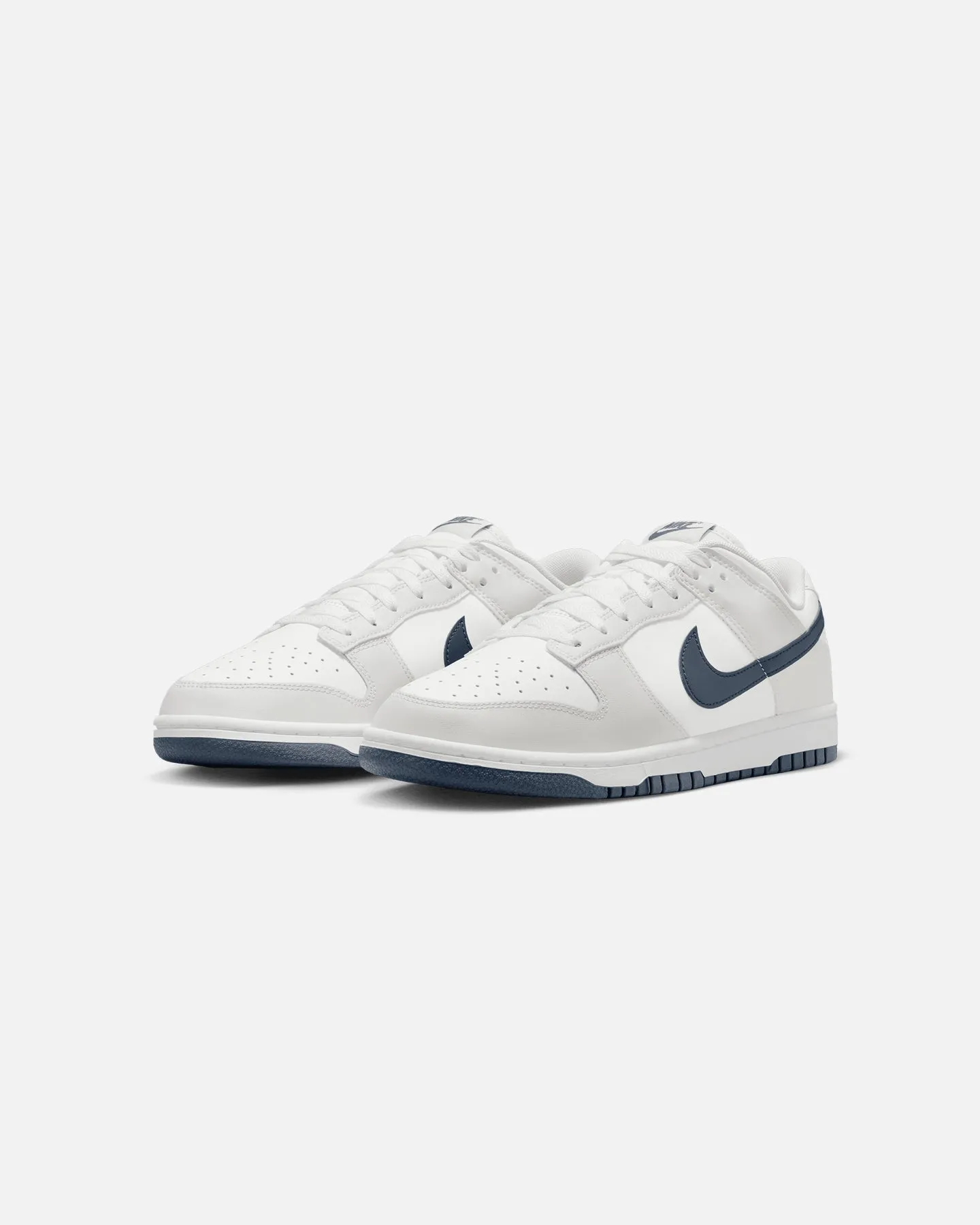 Nike Dunk Low Retro "Midnight Navy" Summit White/Midnight Navy Daily Essential Heart Glow