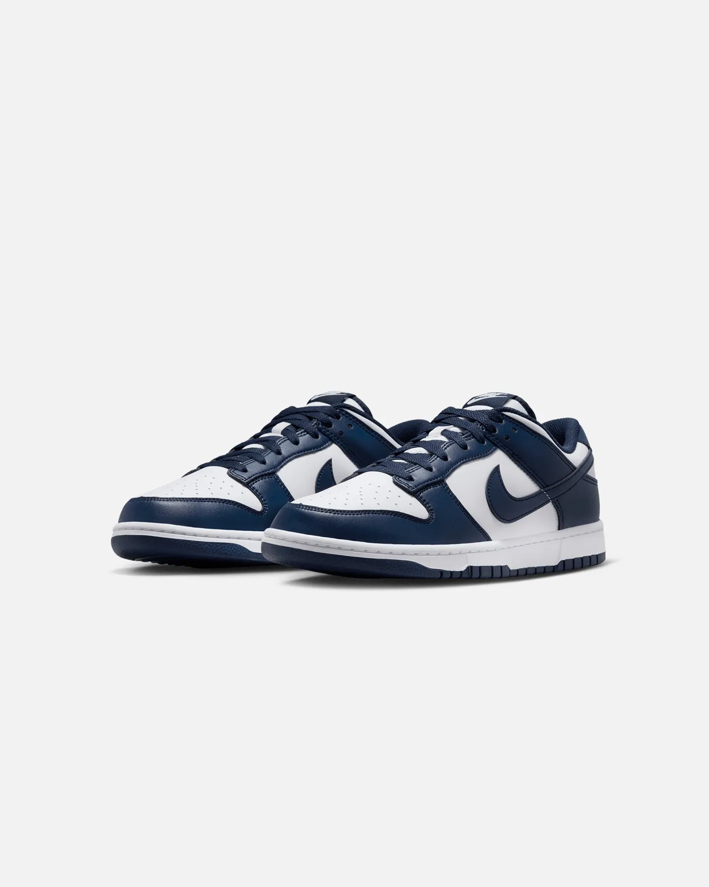 Nike Dunk Low Retro "Midnight Navy" White/Midnight Hot Day