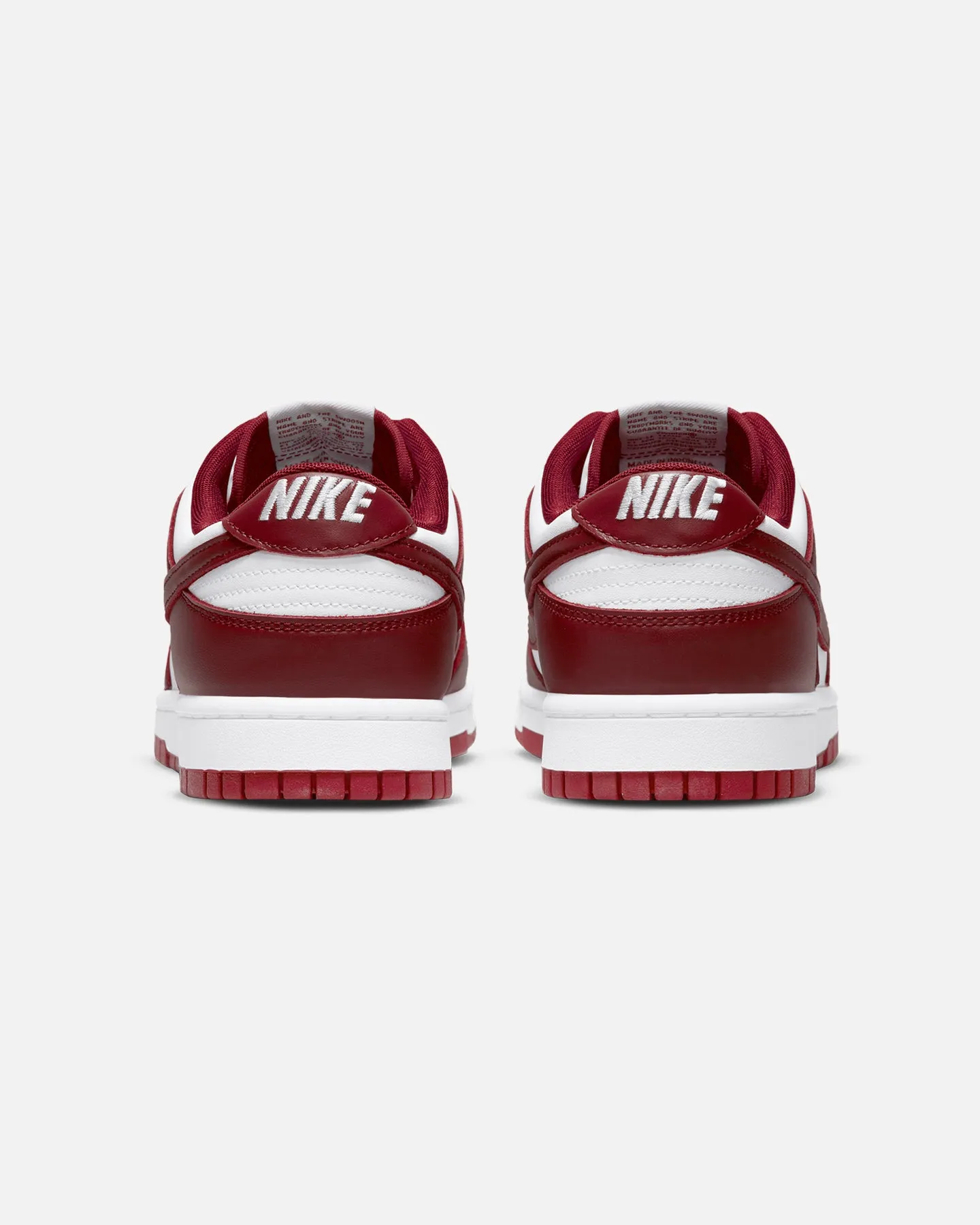 Court Grip Anti Bacterial Nike Dunk Low Retro "Team Red" Team Red