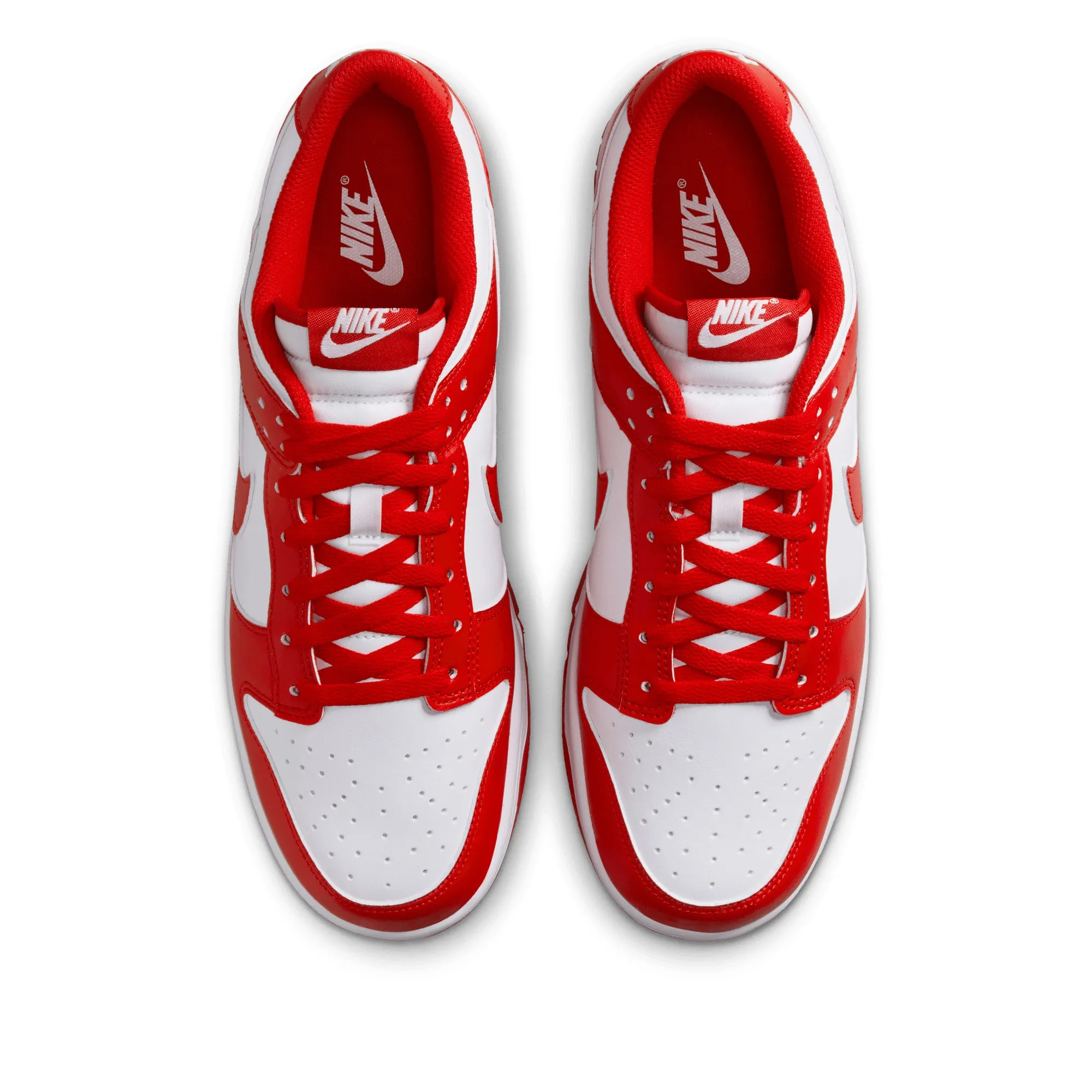 AdjustableFit Nike Dunk Low Retro - White/University Red